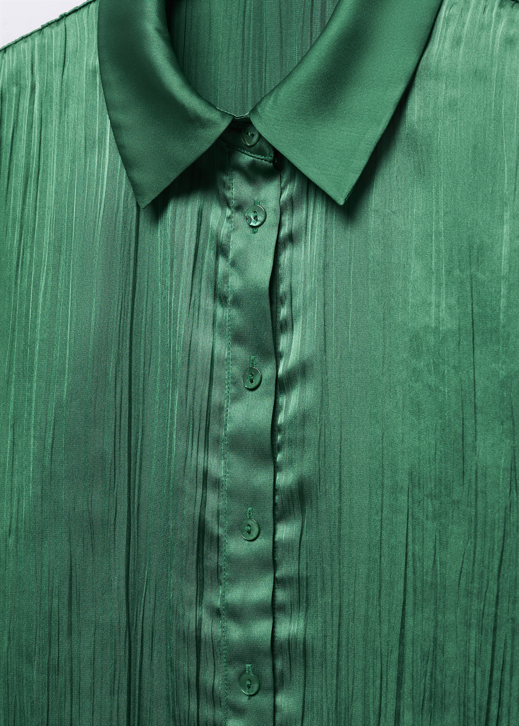 Chemise plissée satinée - Détail de l'article 8