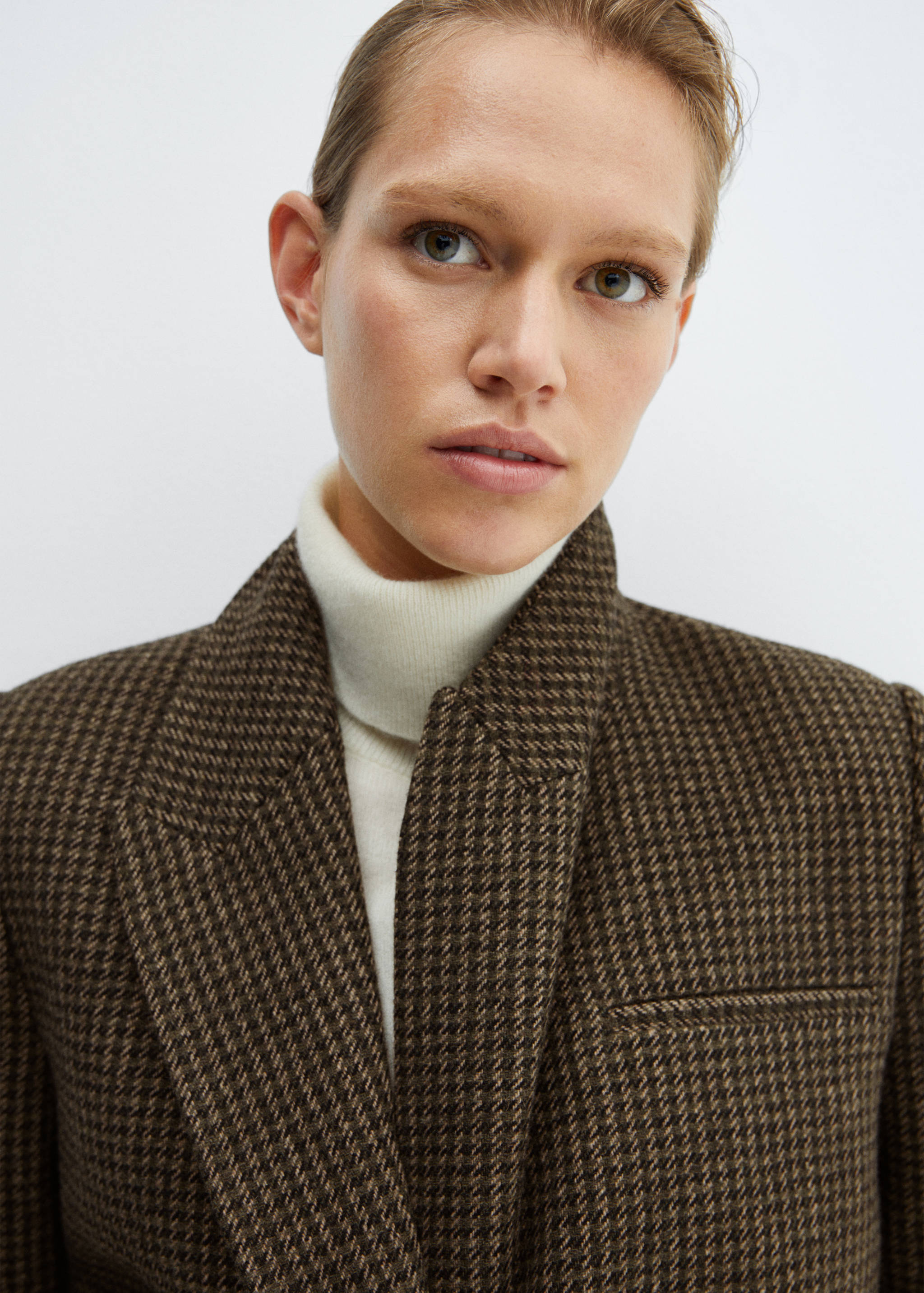 Cropped wool jacket - Details of the article 2