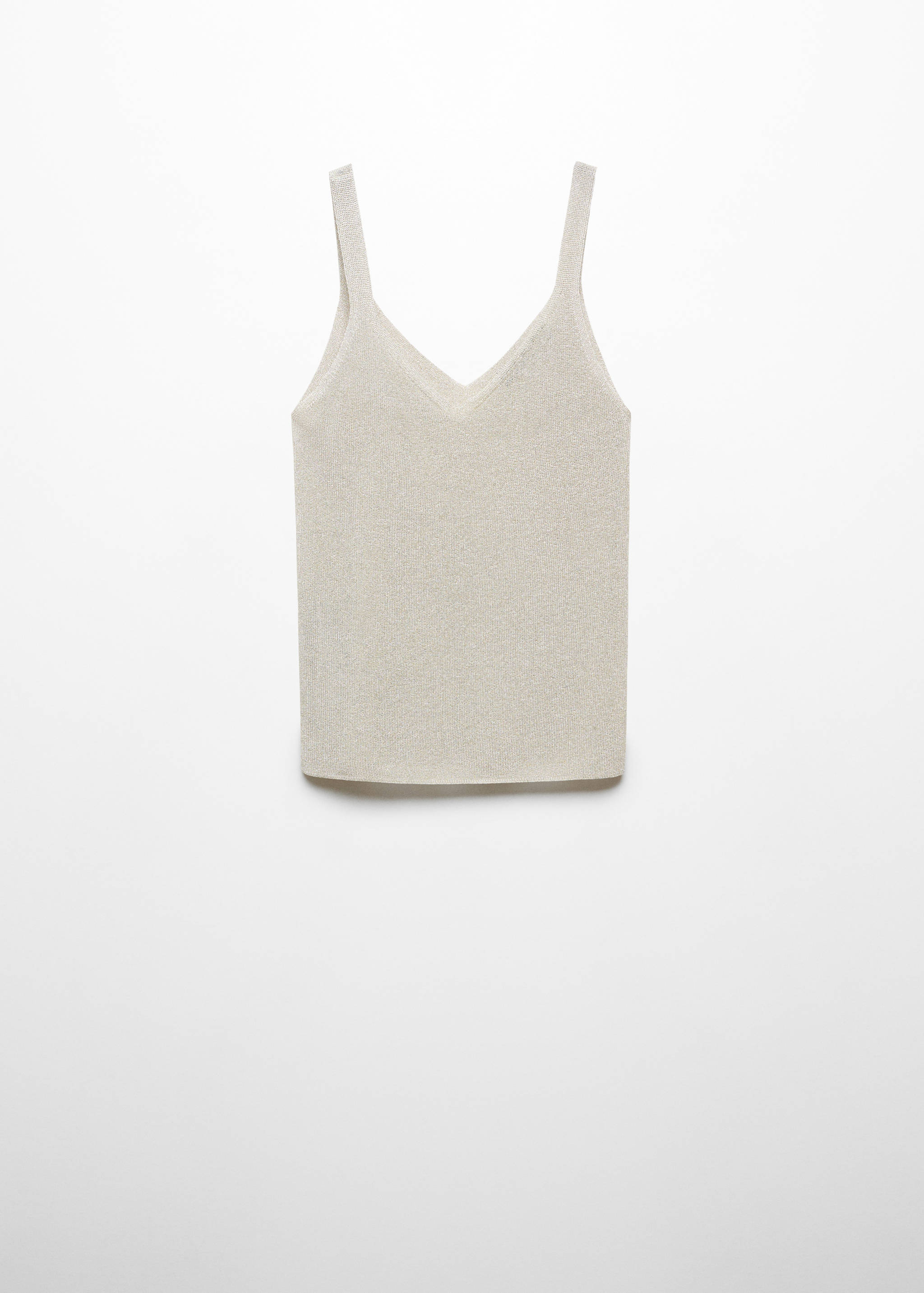 Lurex knitted top - Article without model