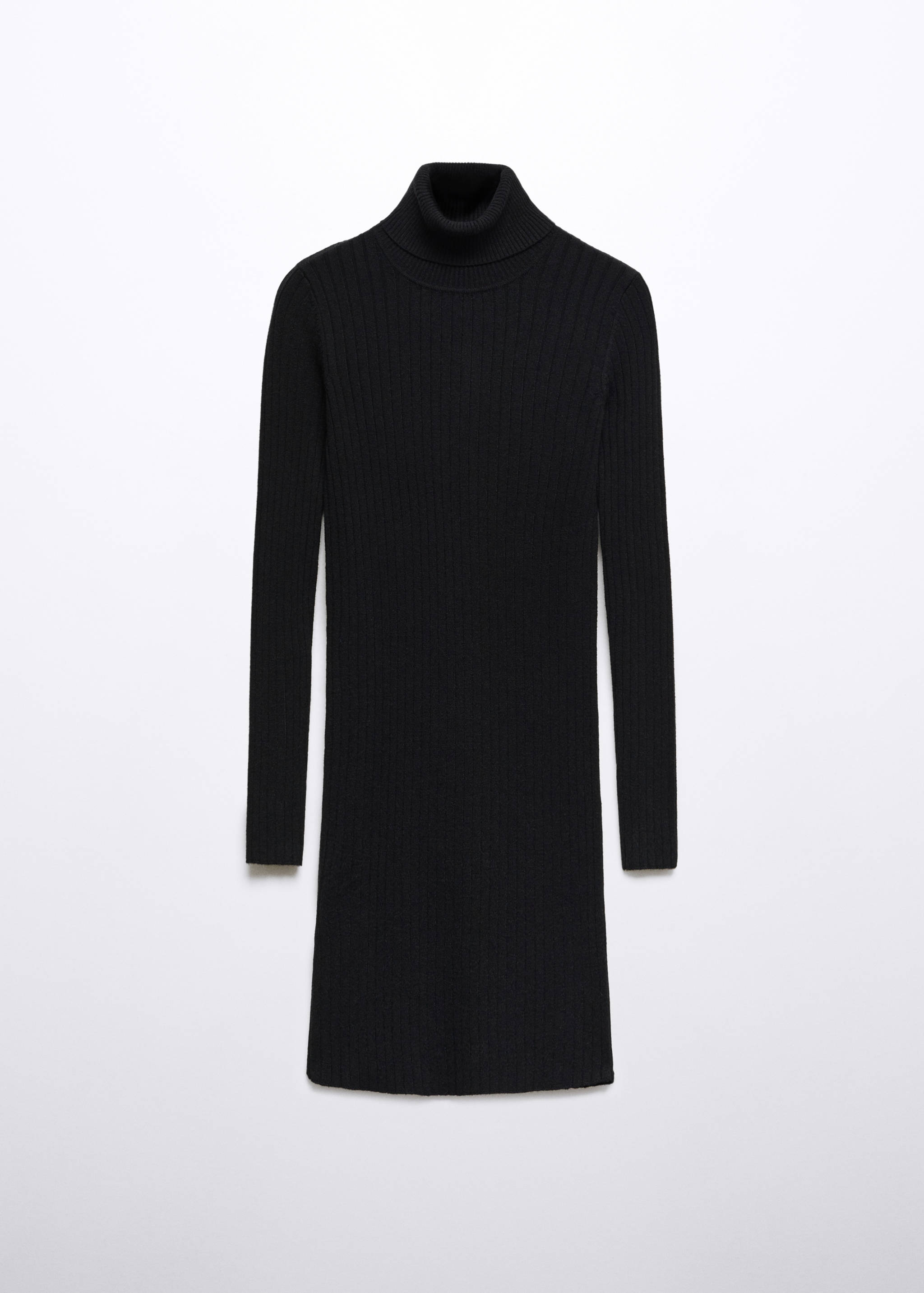 Tailliertes Kleid mit Rollkragen - Artikel ohne Model