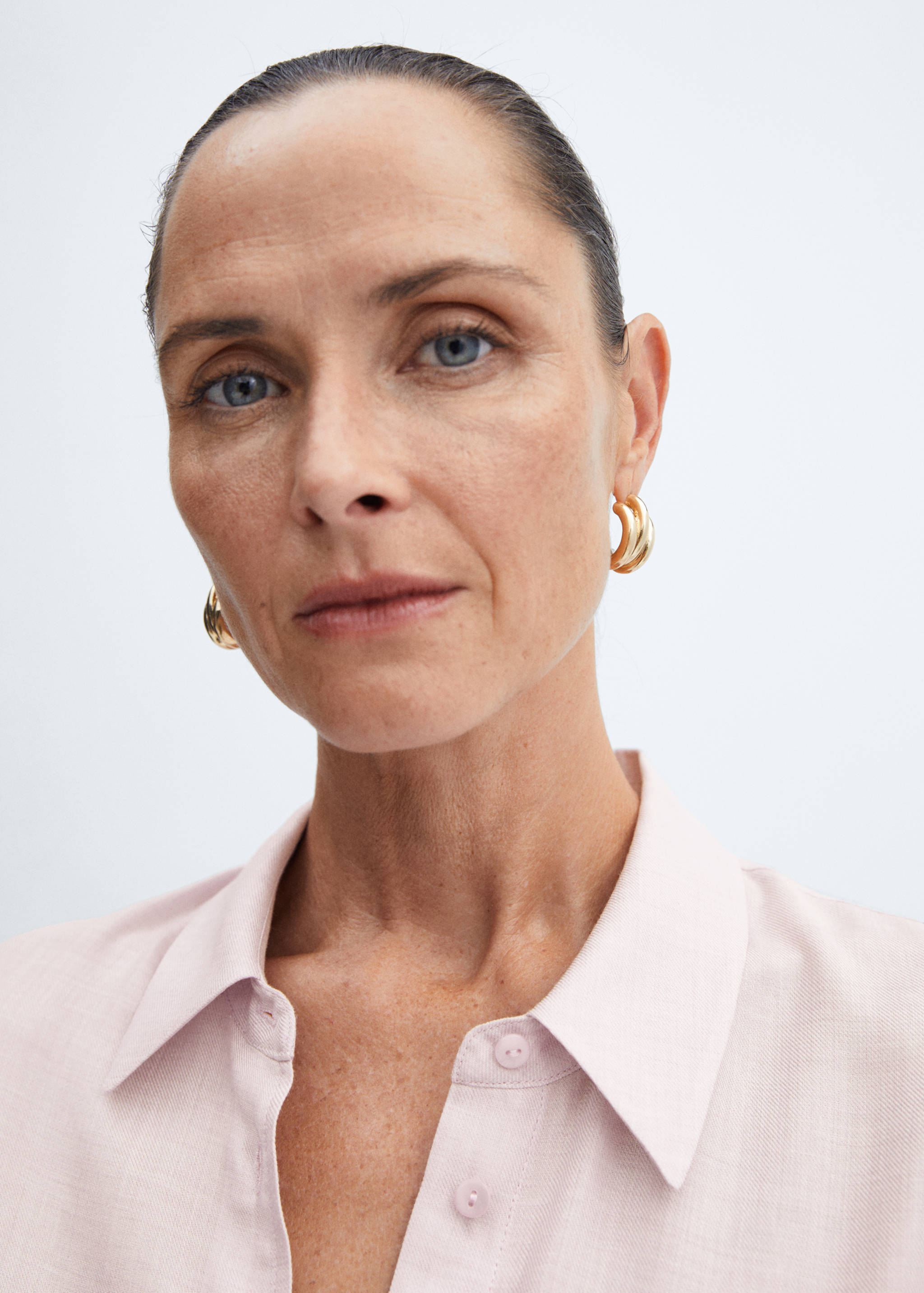 Camisa fluida com bolso - Pormenor do artigo 1