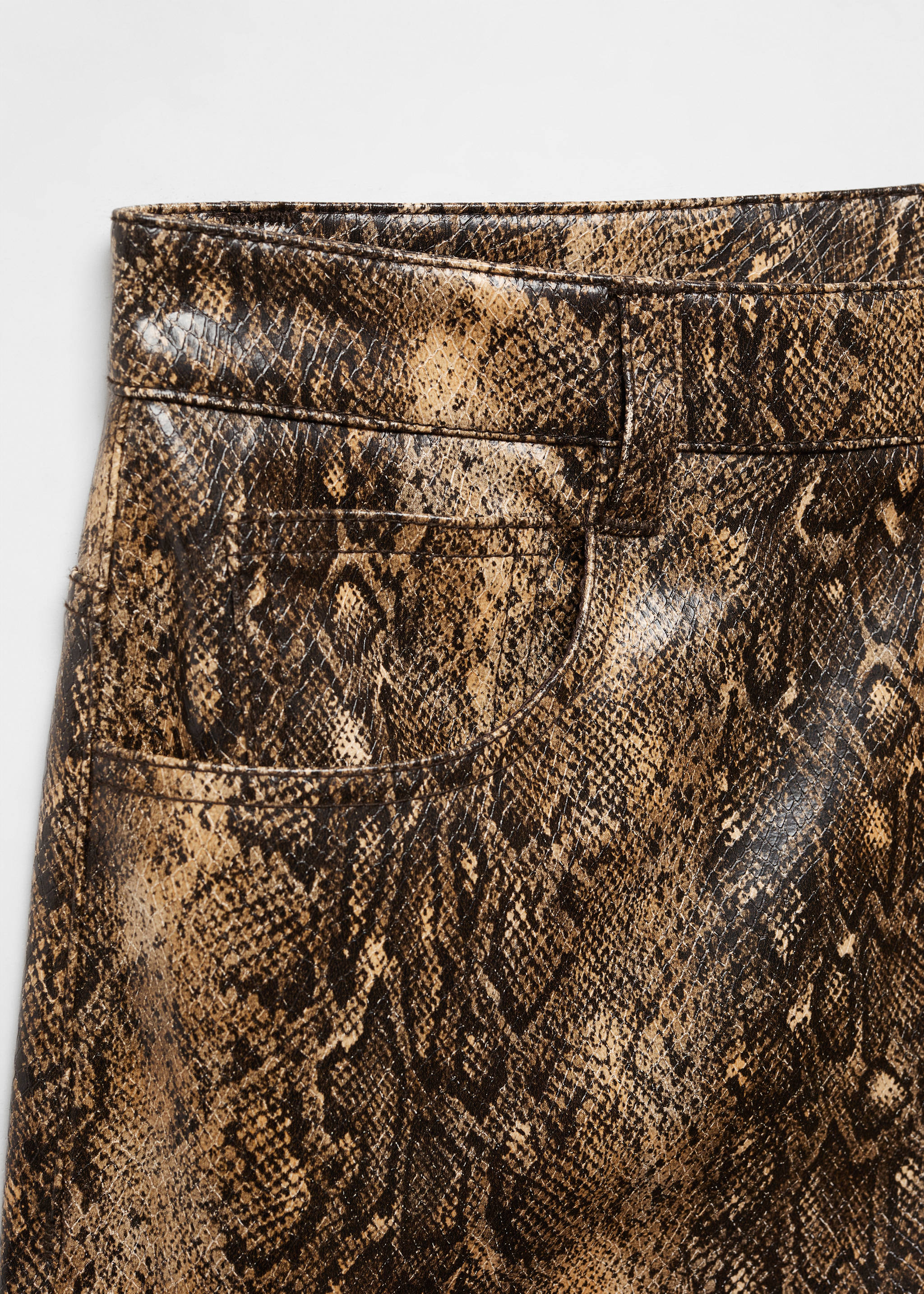 Snake print pants - Details of the article 8