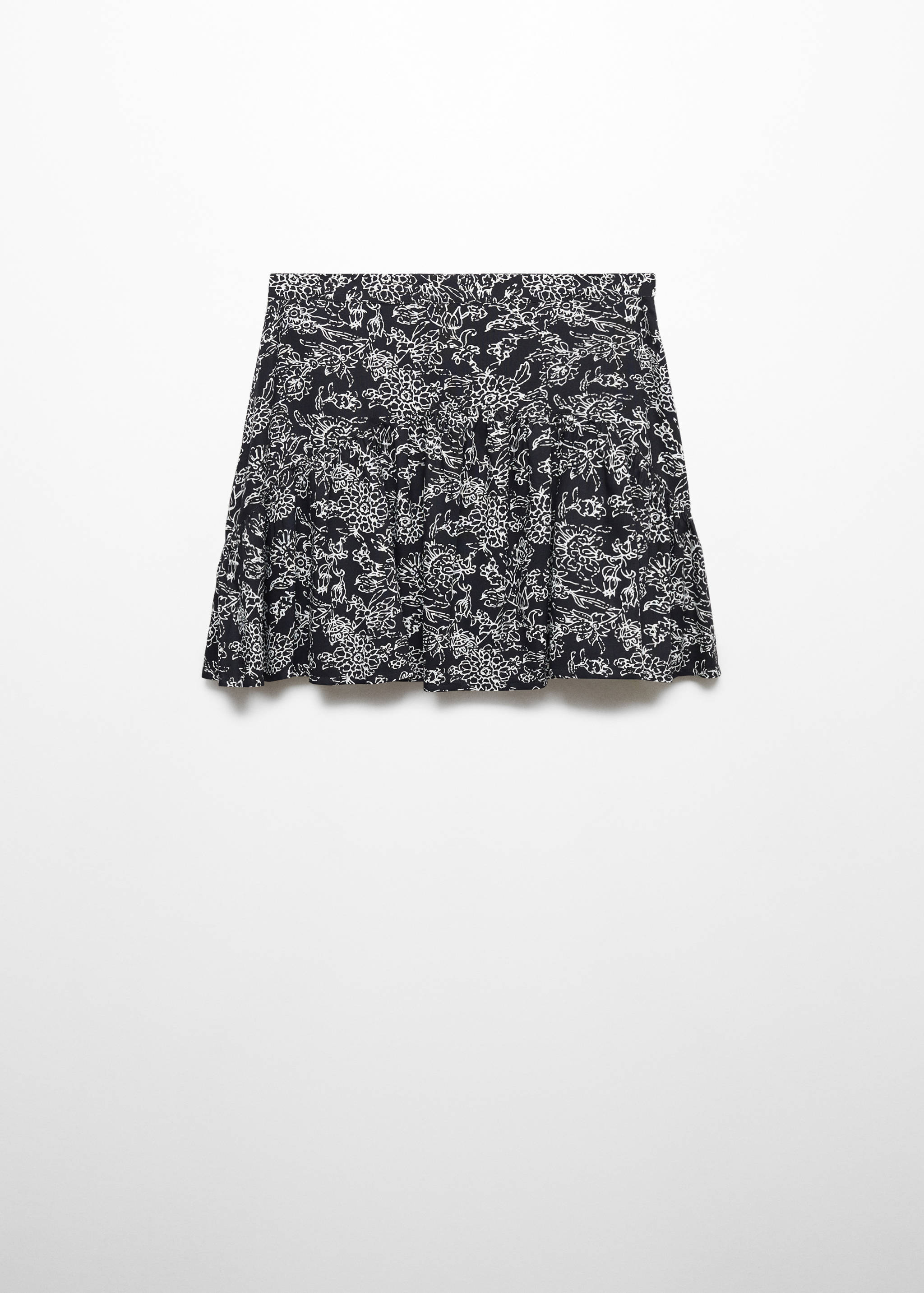 Printed ruffle skirt - Article without model