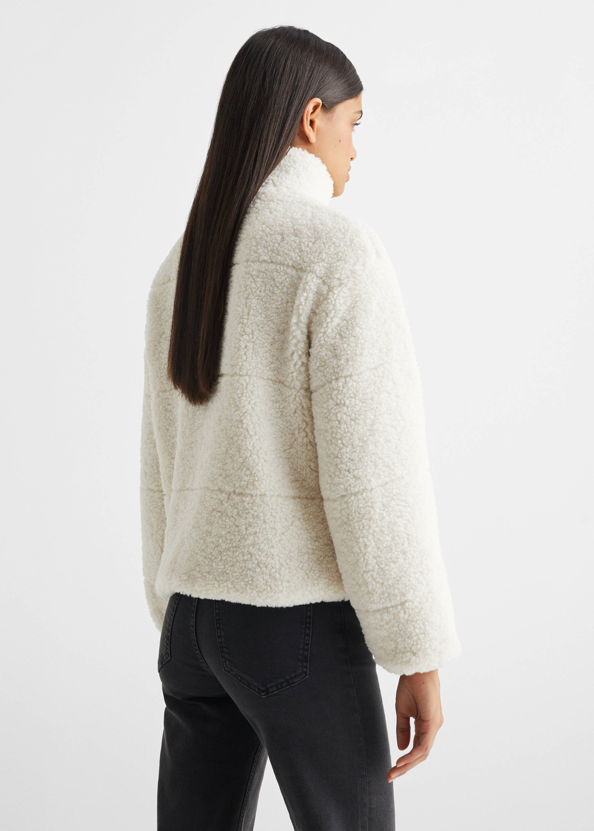 Manteau imitation mouton - Verso de l’article