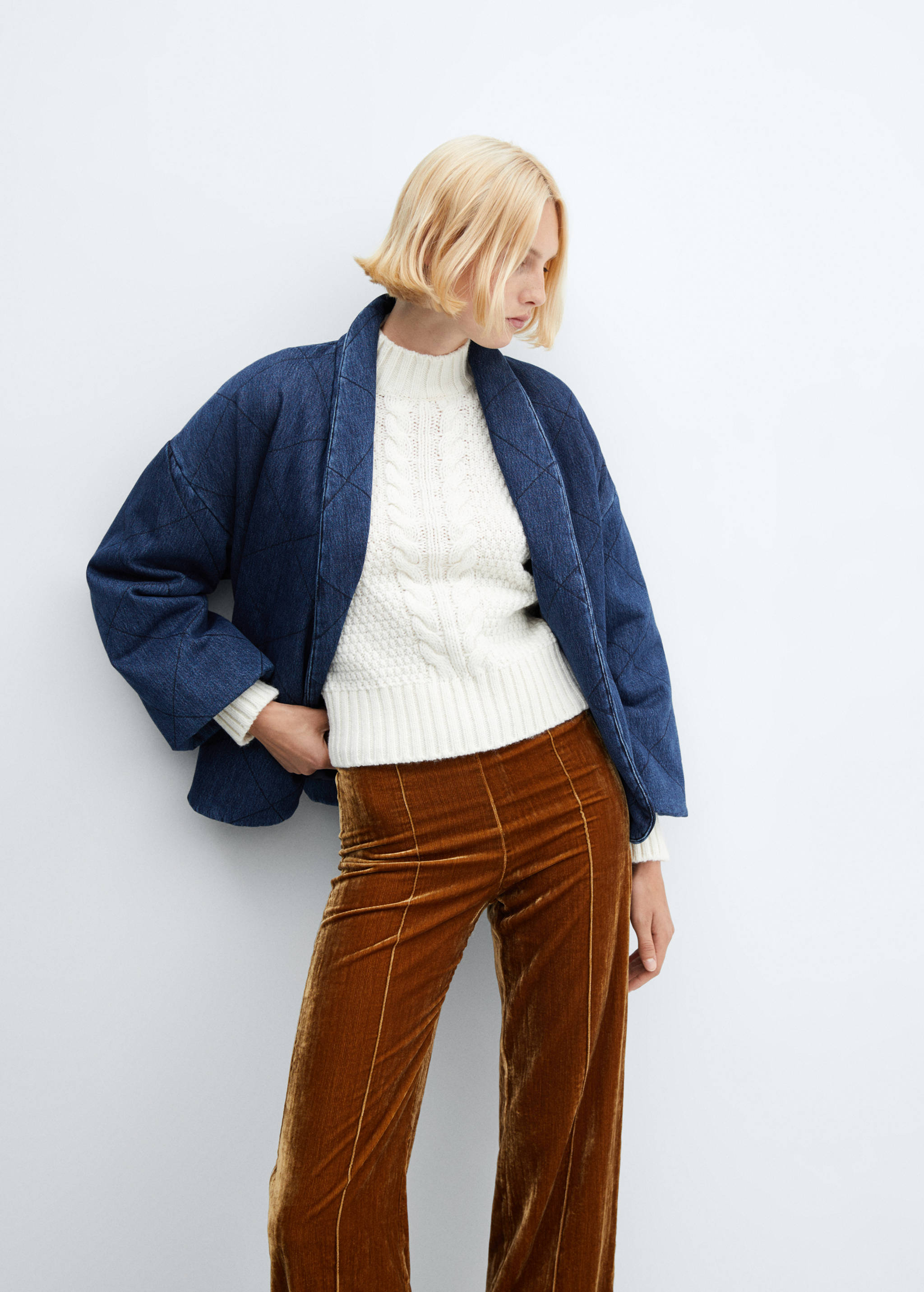 Giacca denim incrociata - Dettaglio dell'articolo 2