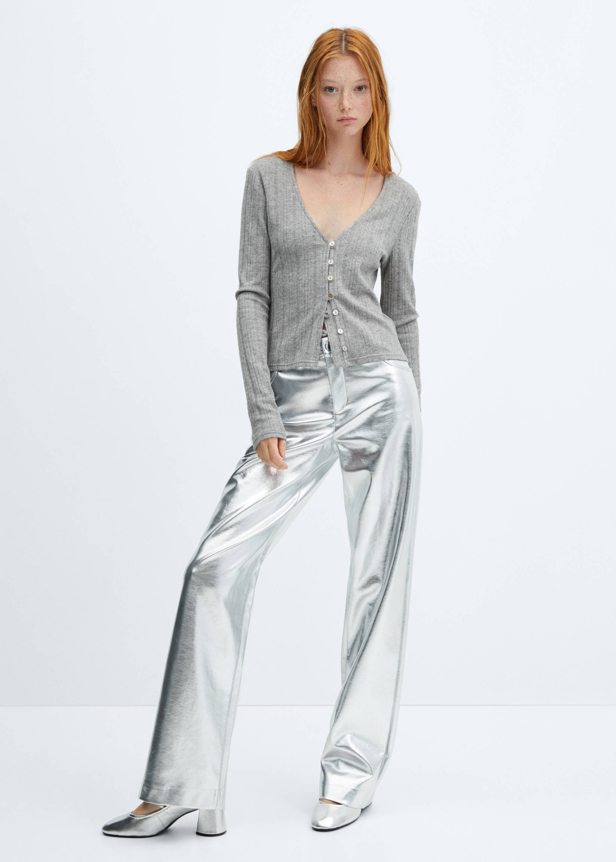 Long-sleeved knitted t-shirt - General plane