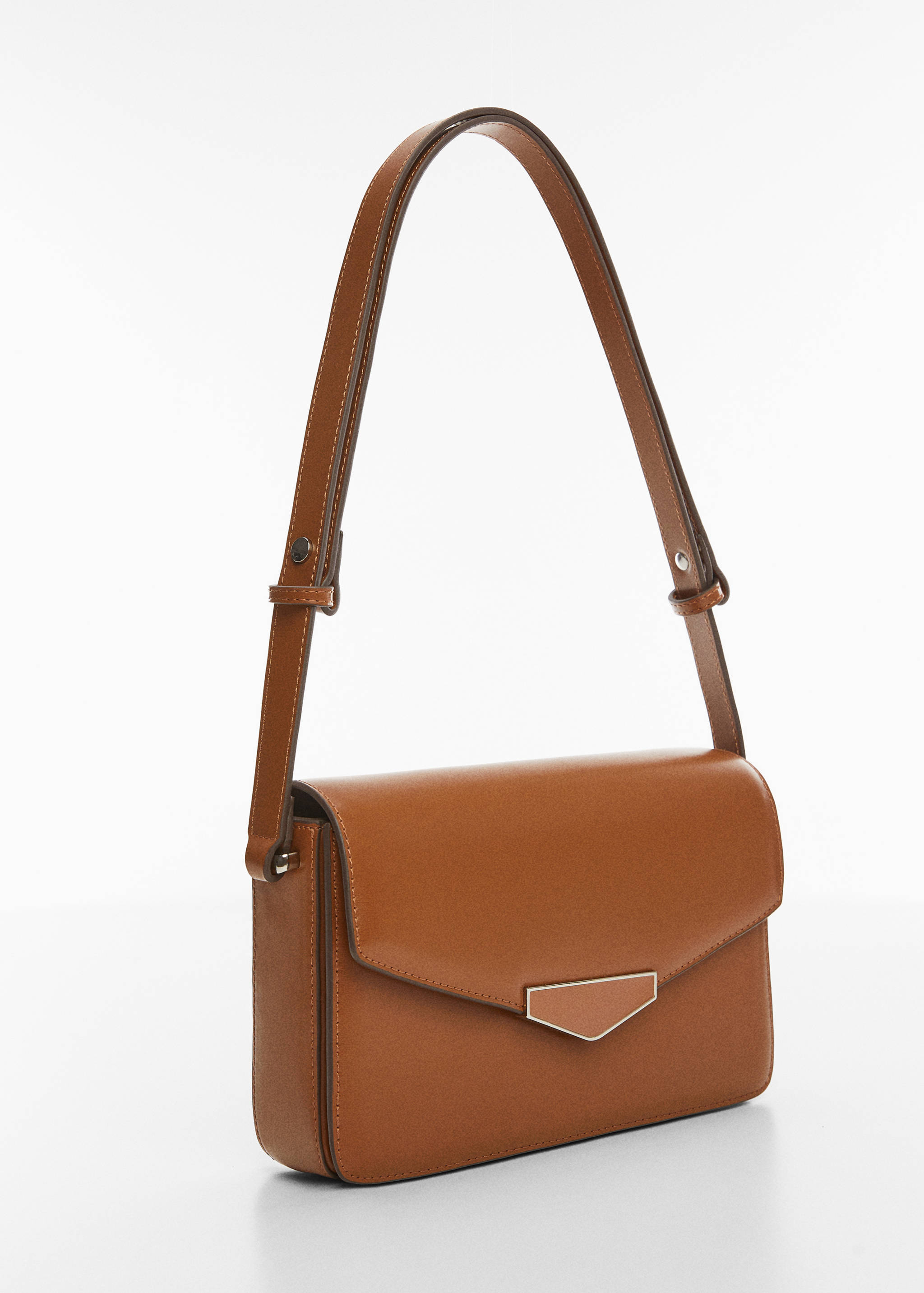 Shoulder bag with strap - Medium plane