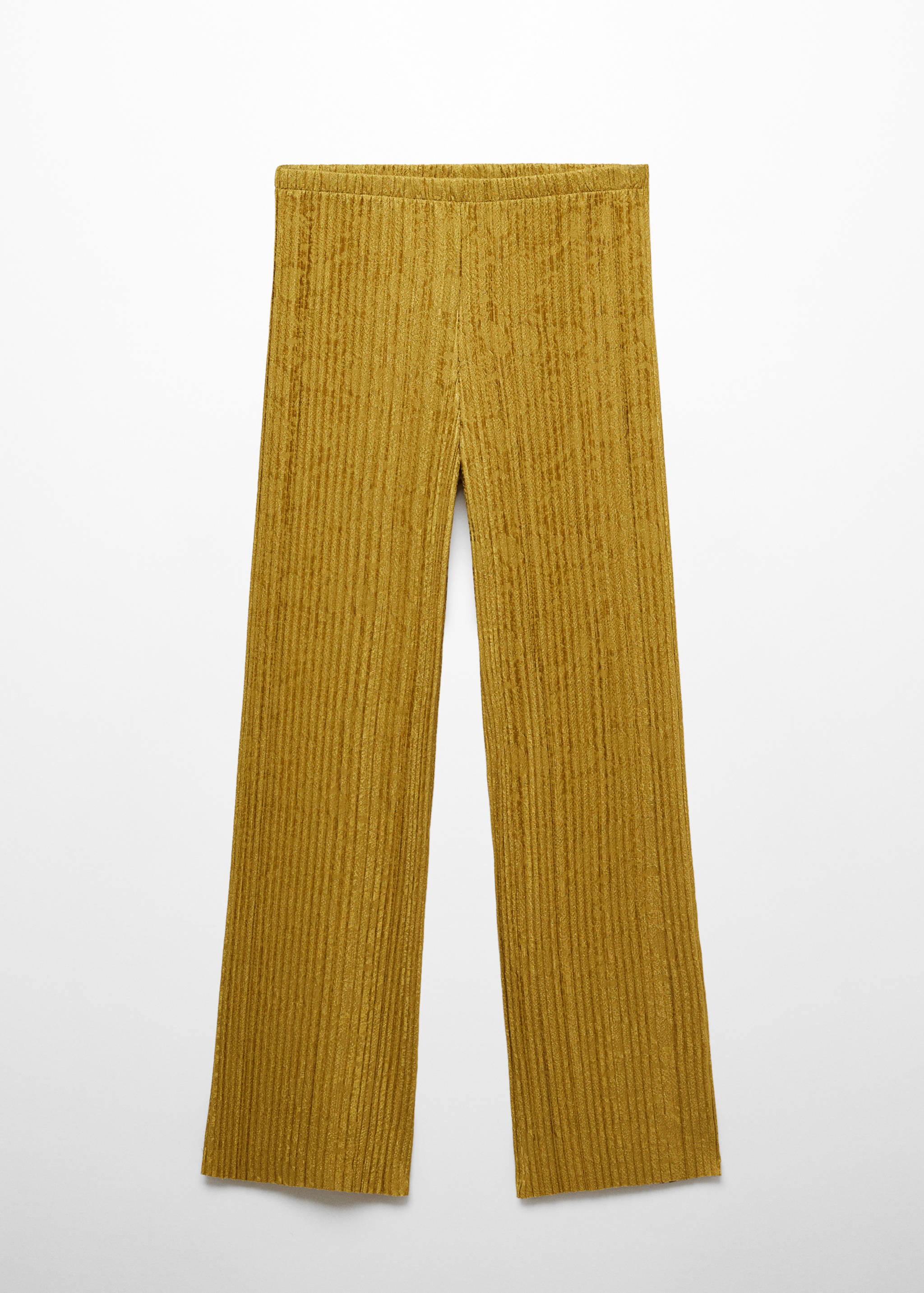 Pleated straight pants - Article without model