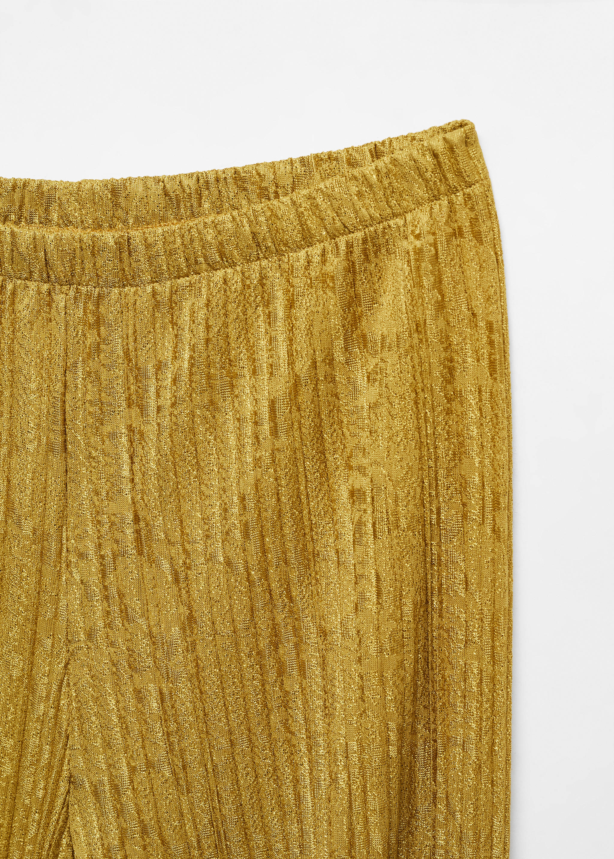 Pleated straight pants - Details of the article 8