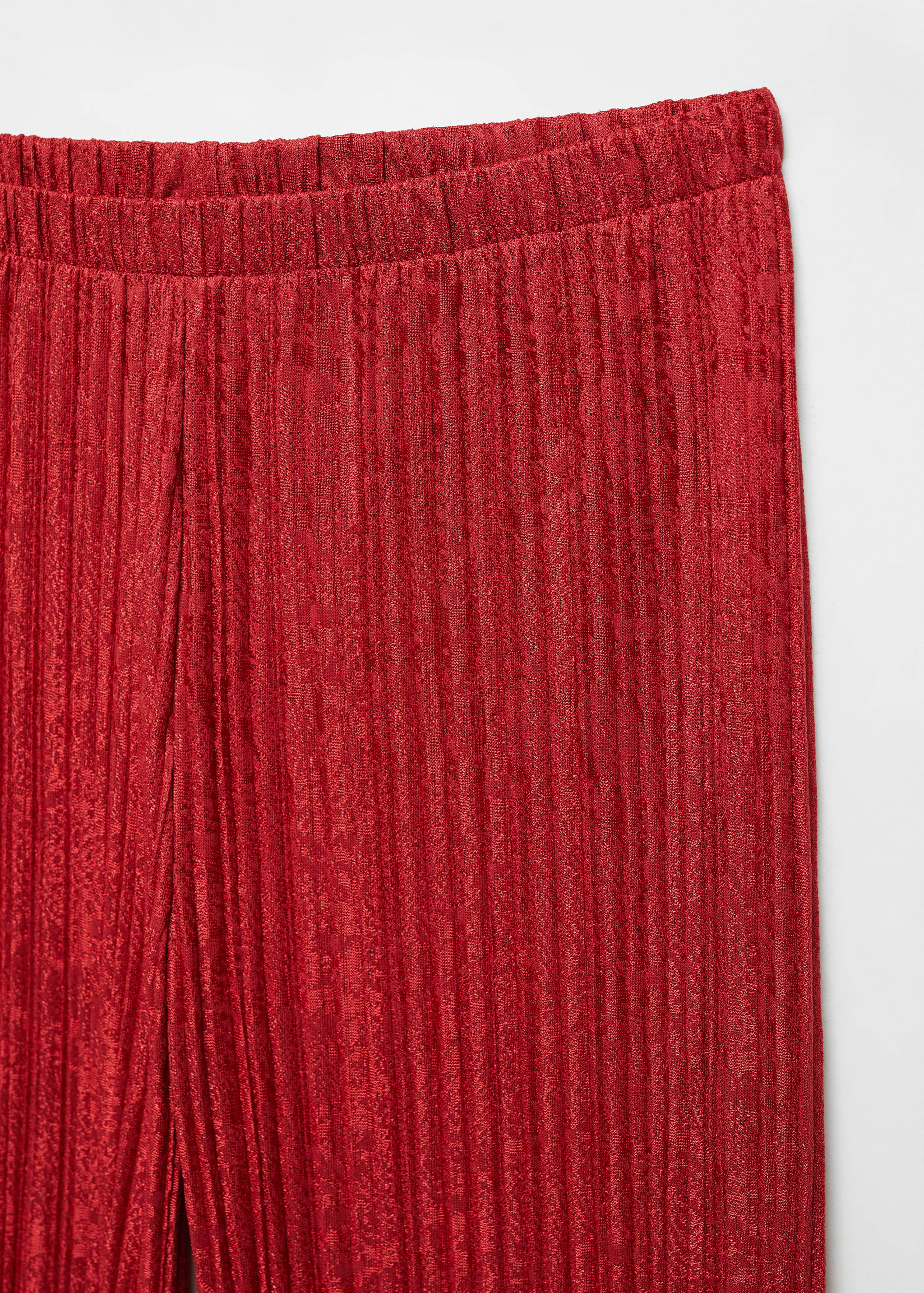 Pleated straight pants - Details of the article 8