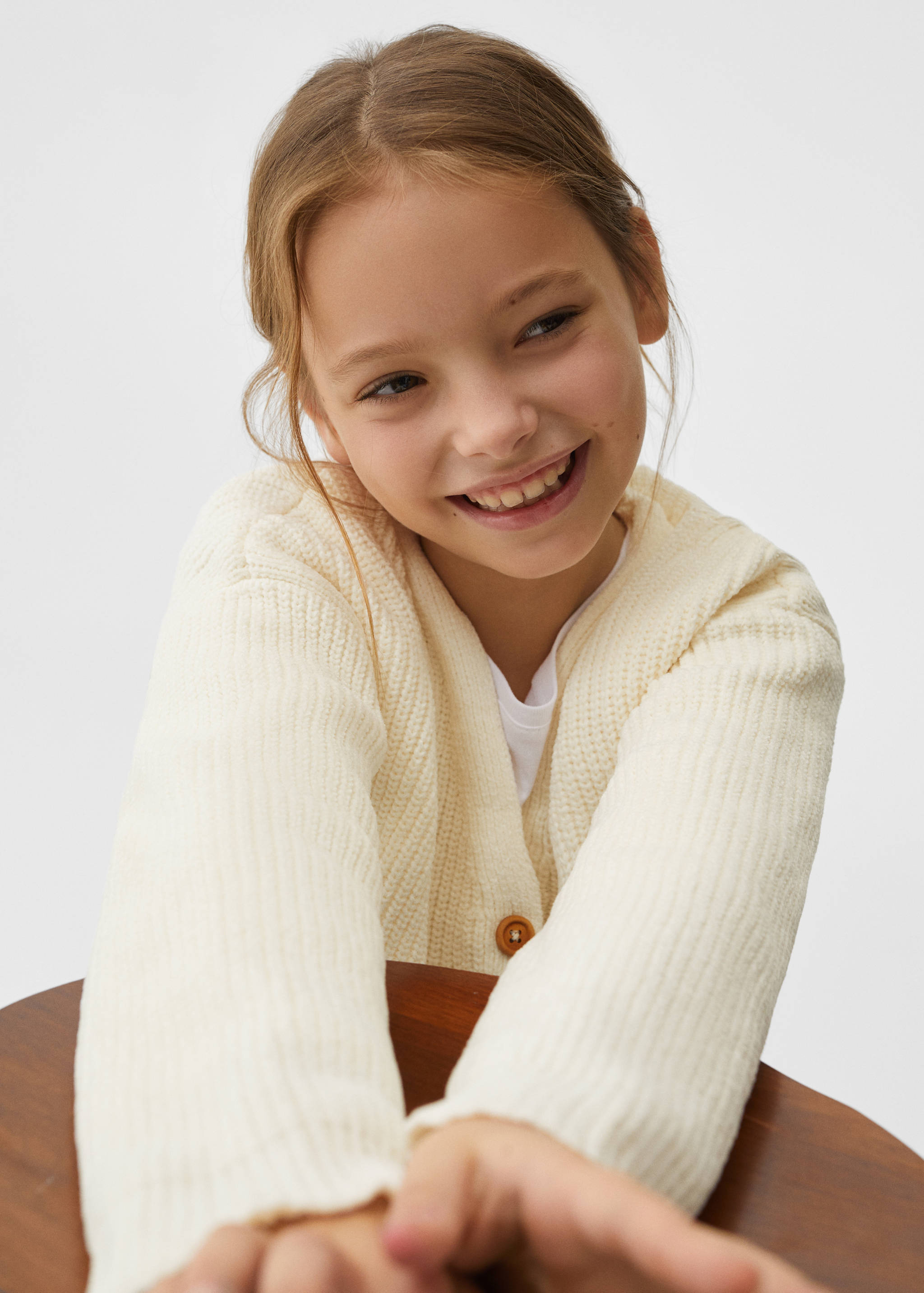 Chenille gebreid vest - Detail van het artikel 1