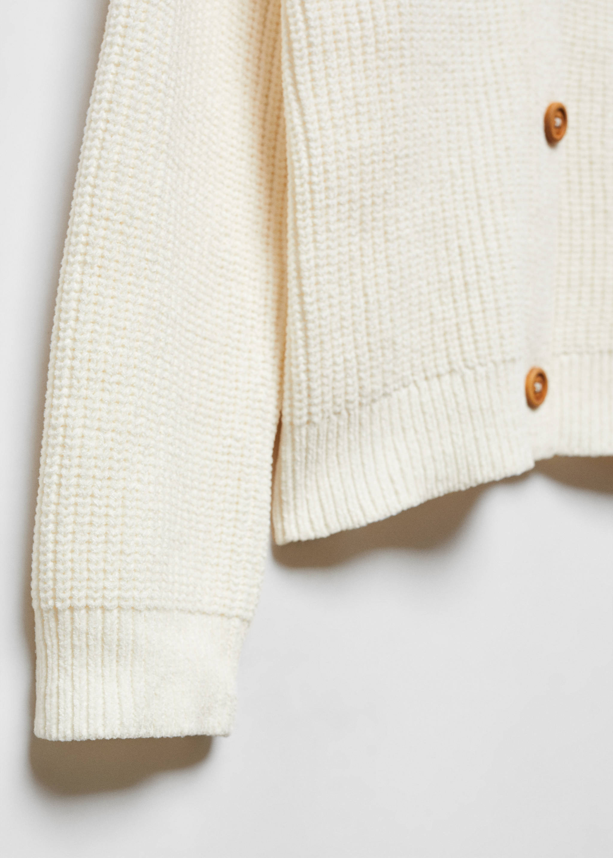 Chenille gebreid vest - Detail van het artikel 8