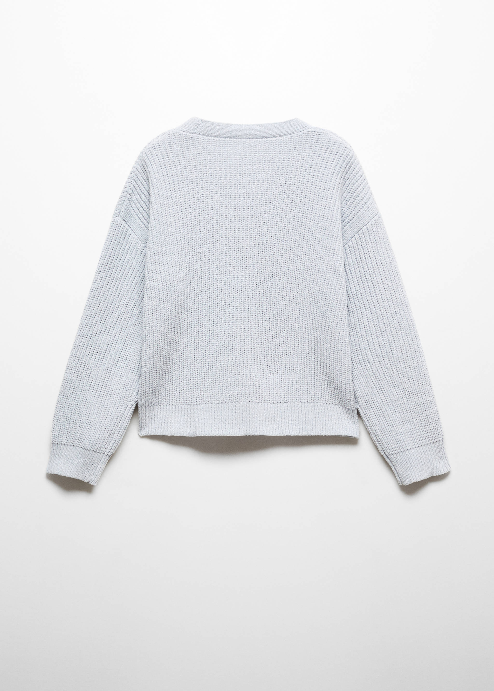 Cardigan maille chenille - Verso de l’article