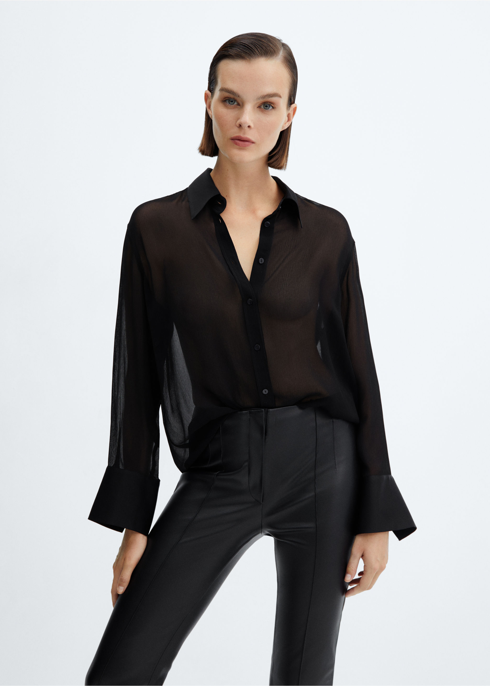 Pantalon skinny simili-cuir - Détail de l'article 1