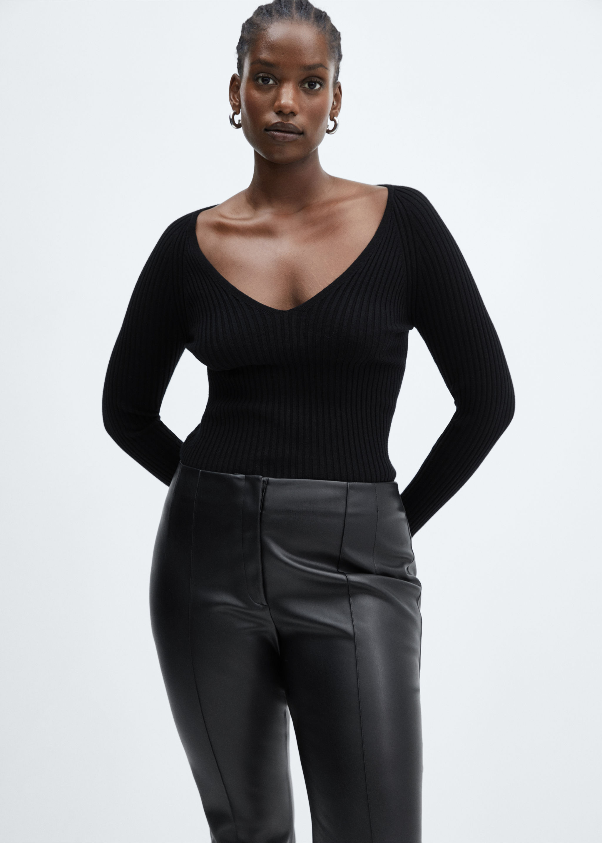 Pantalon skinny simili-cuir - Détail de l'article 5