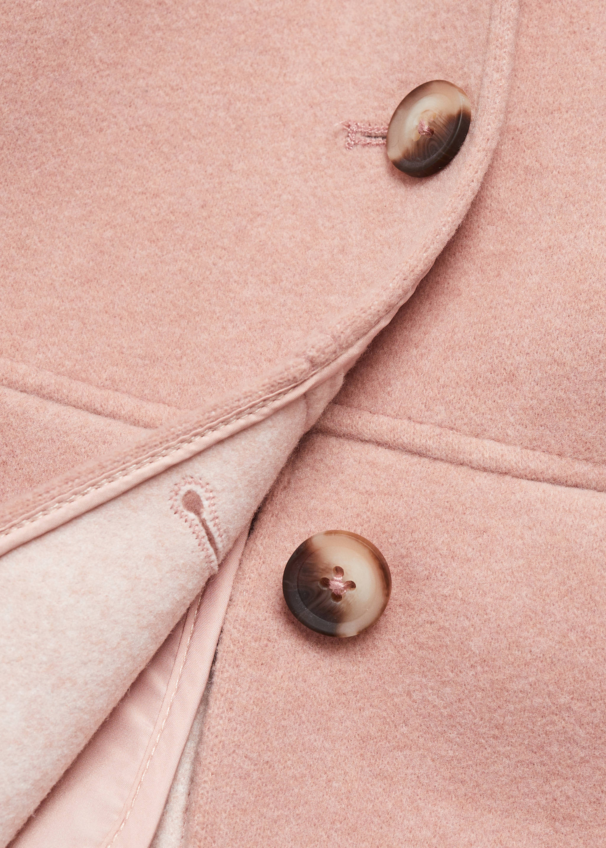 Kapuzenmantel mit Knöpfen - Detail des Artikels 0