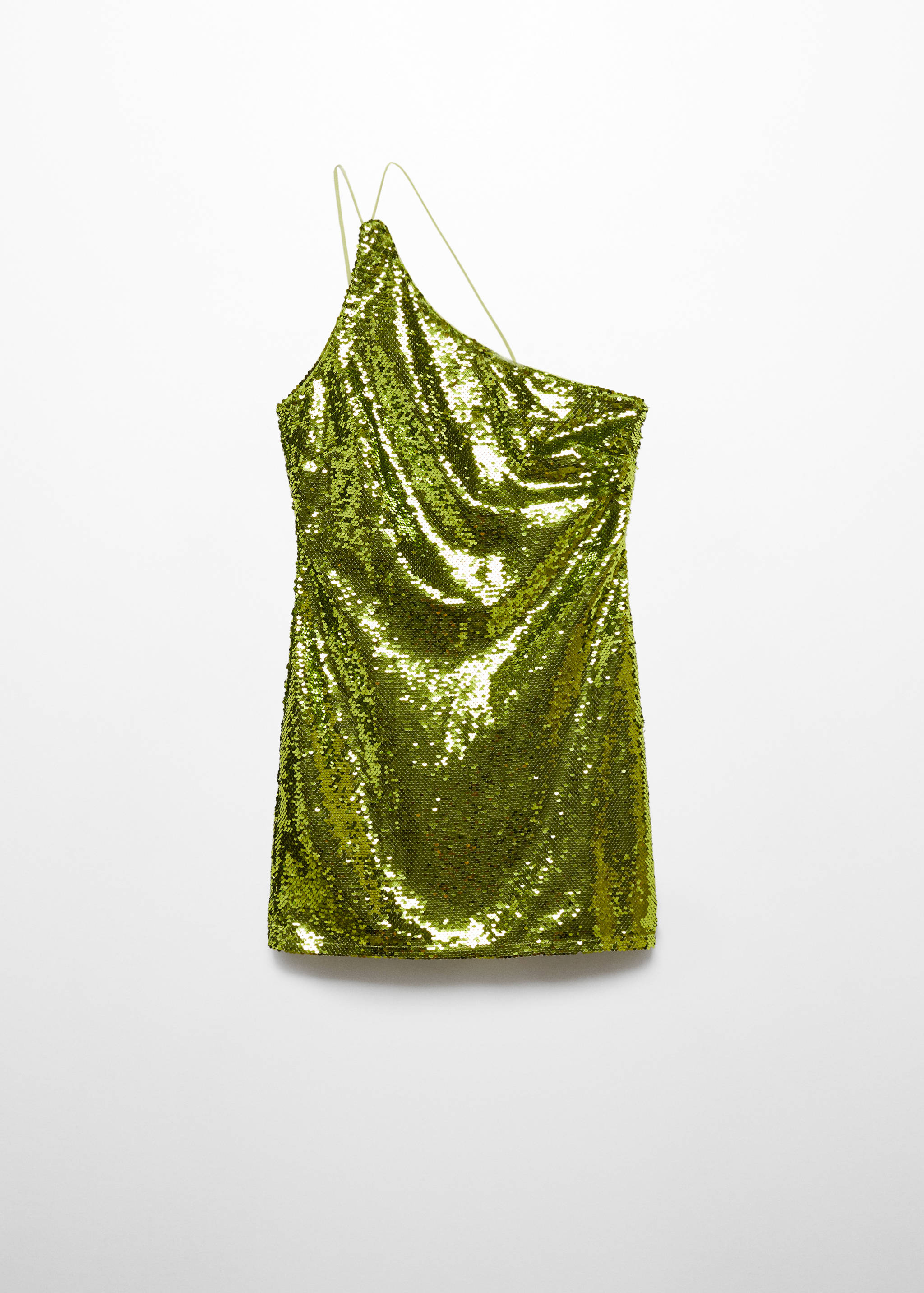 Asymmetrisches Paillettenkleid - Artikel ohne Model