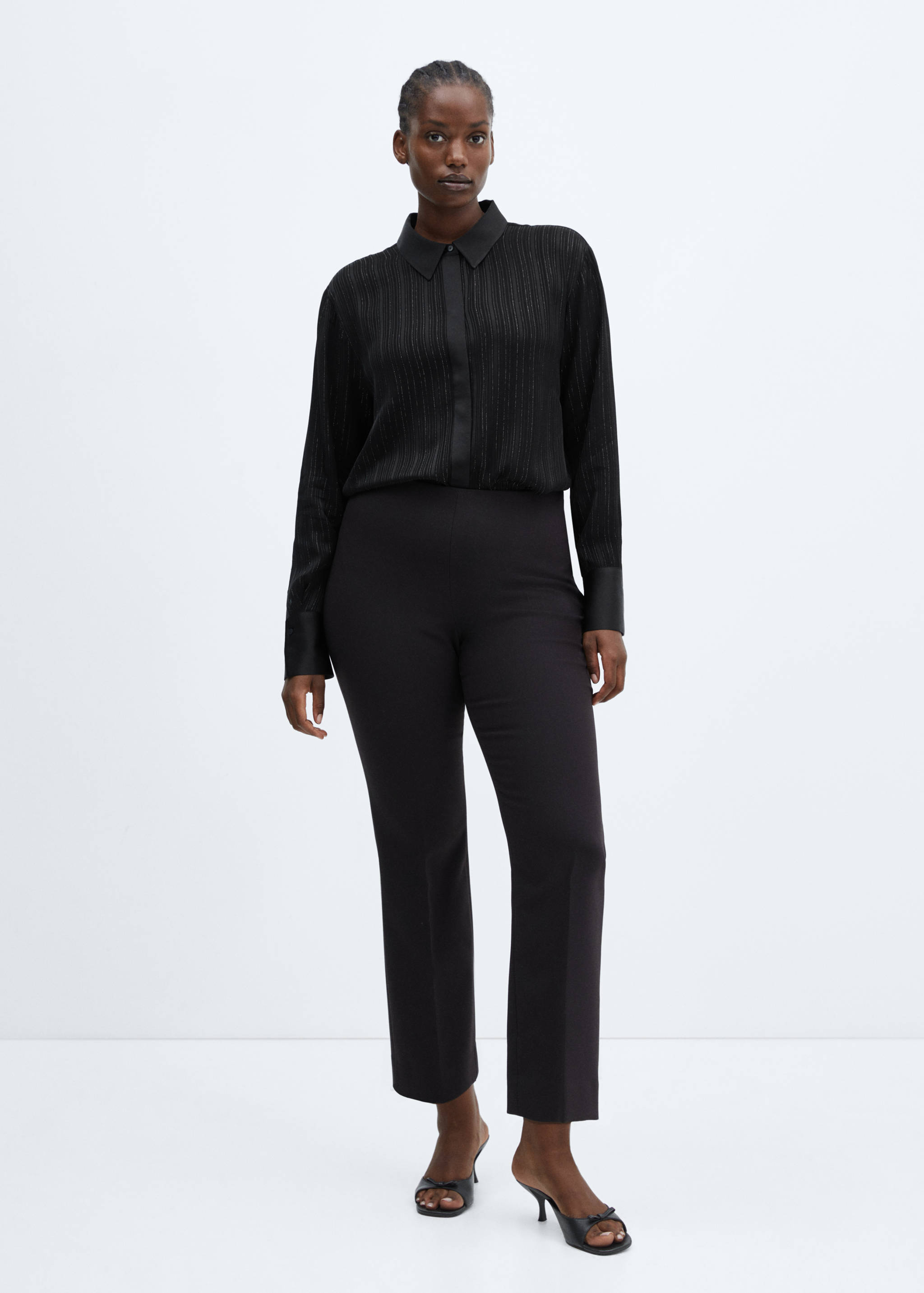 Metallic thread shirt - Details of the article 3