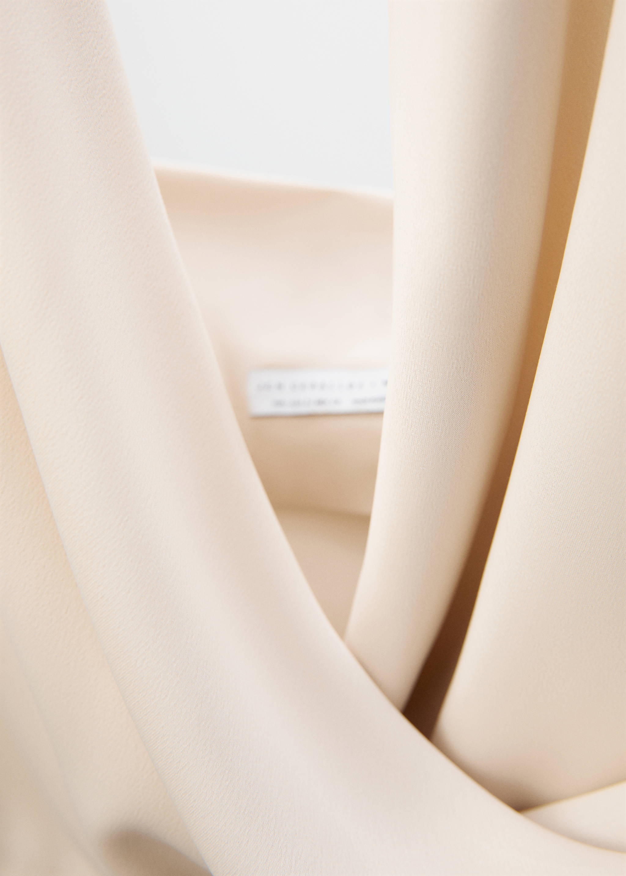 Top satinado drapeado - Detalle del artículo 8