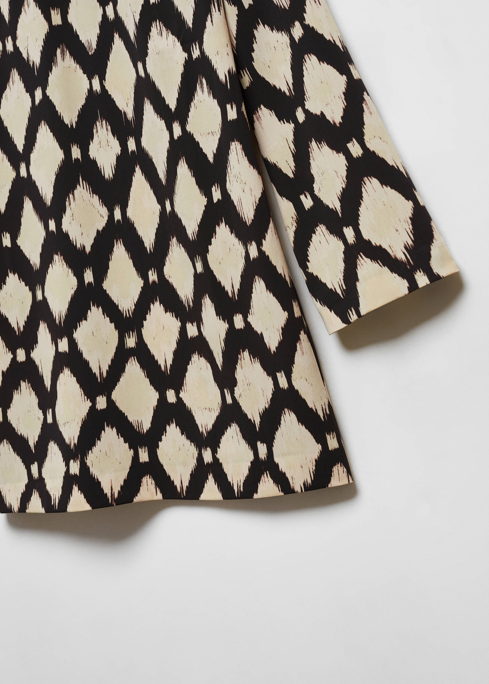 Vestido curto de manga comprida - Pormenor do artigo 8