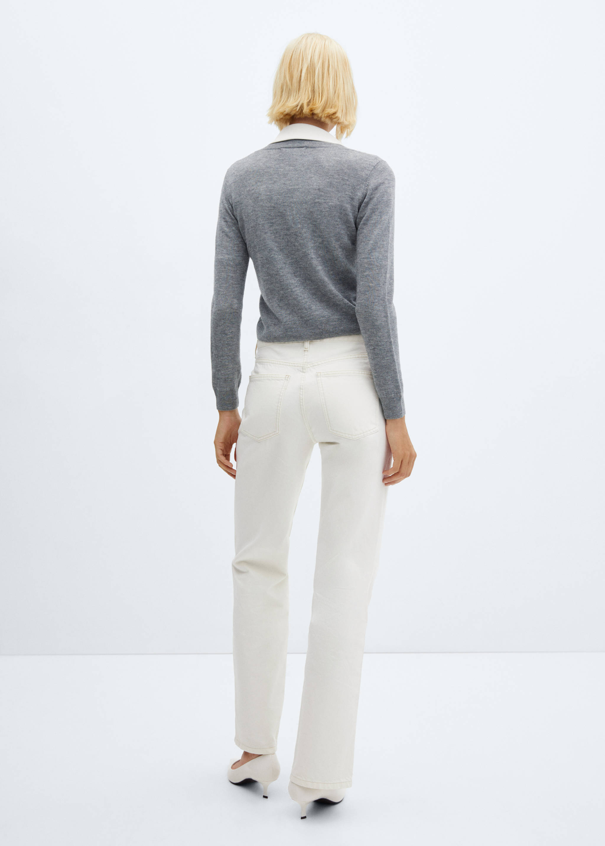 Jean droit taille normale - Verso de l’article