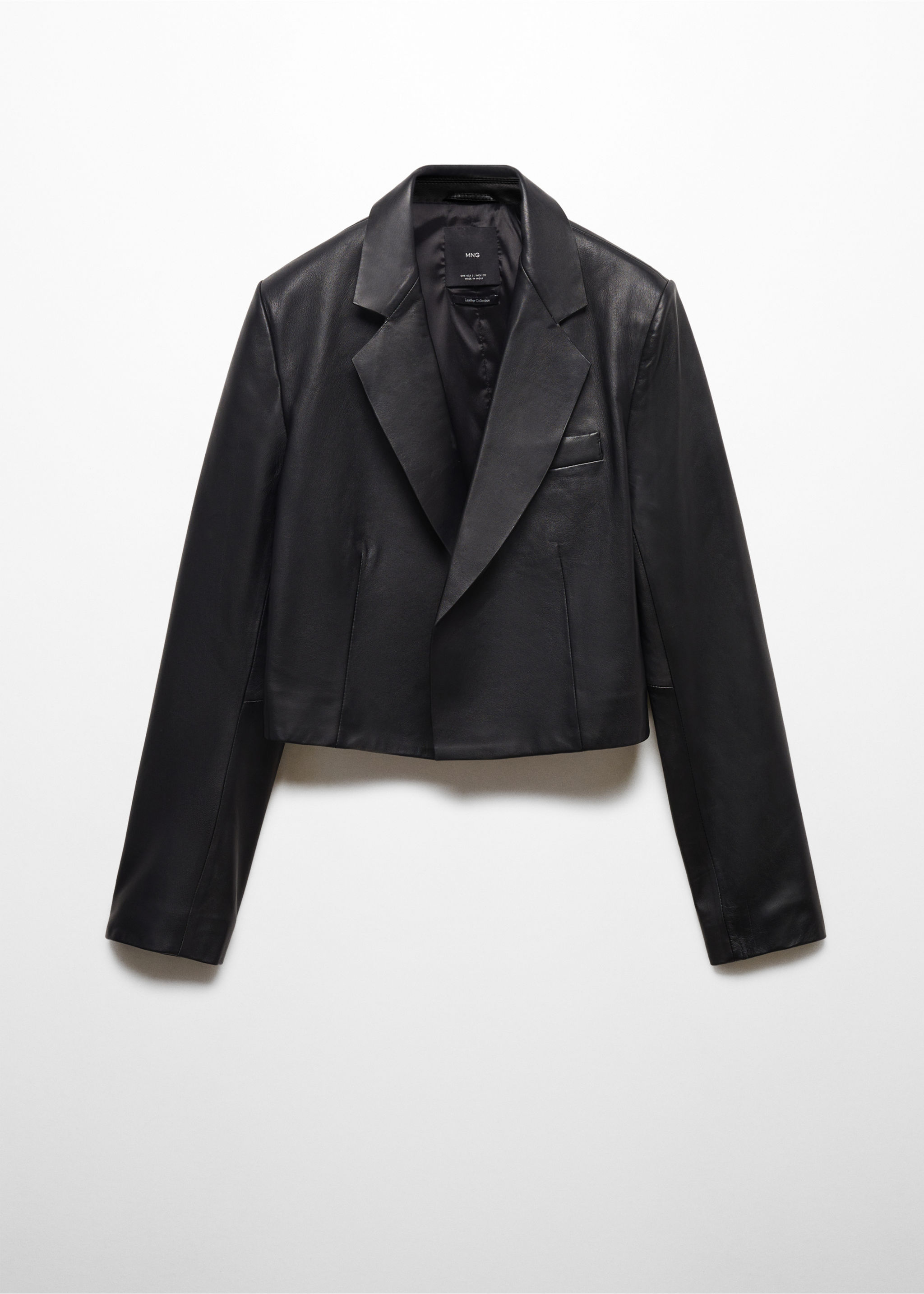 Cropped wool jacket - Women | MANGO OUTLET USA