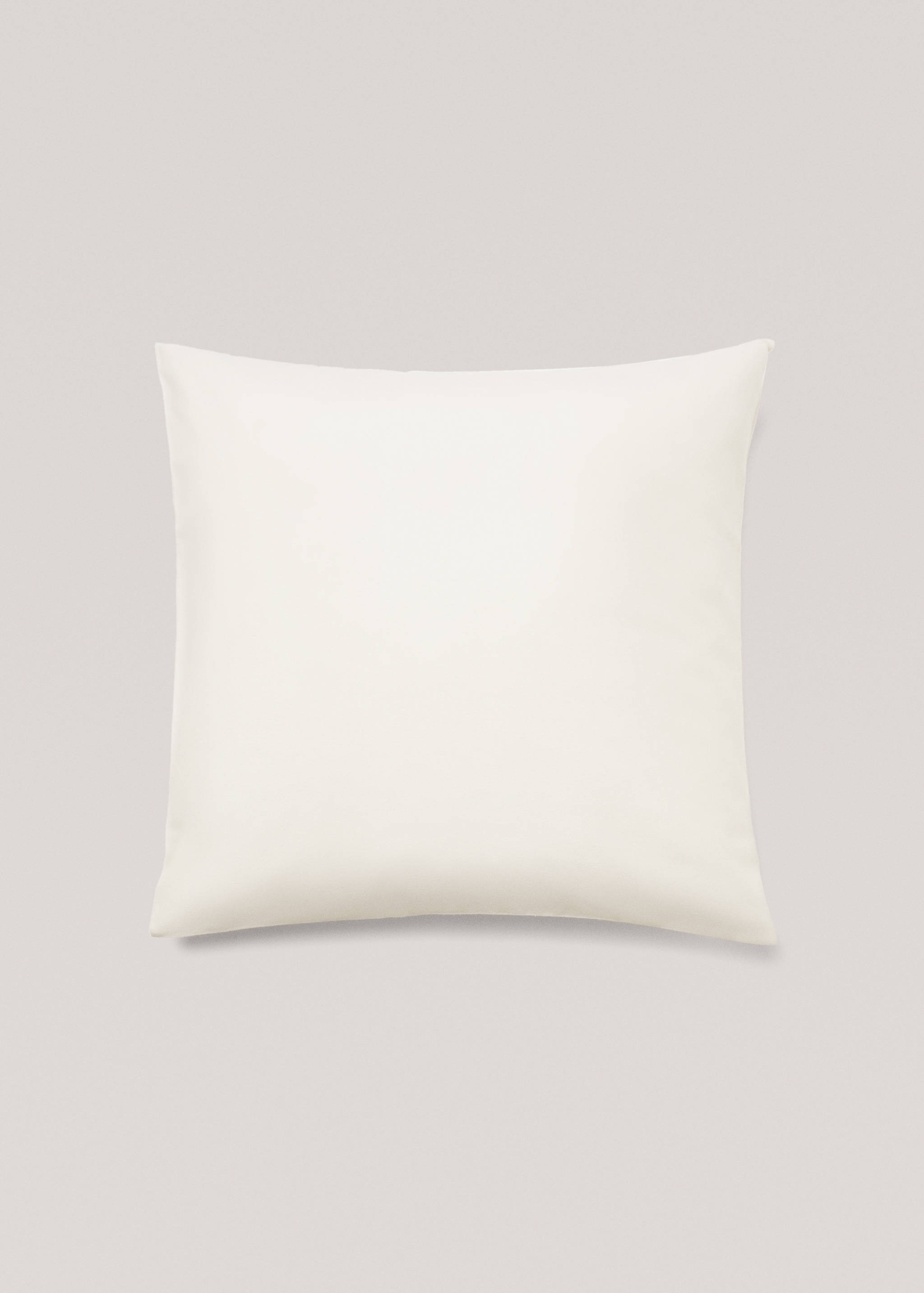 Plain flannel pillow case 60x60cm (Pack of 2) - Article without model