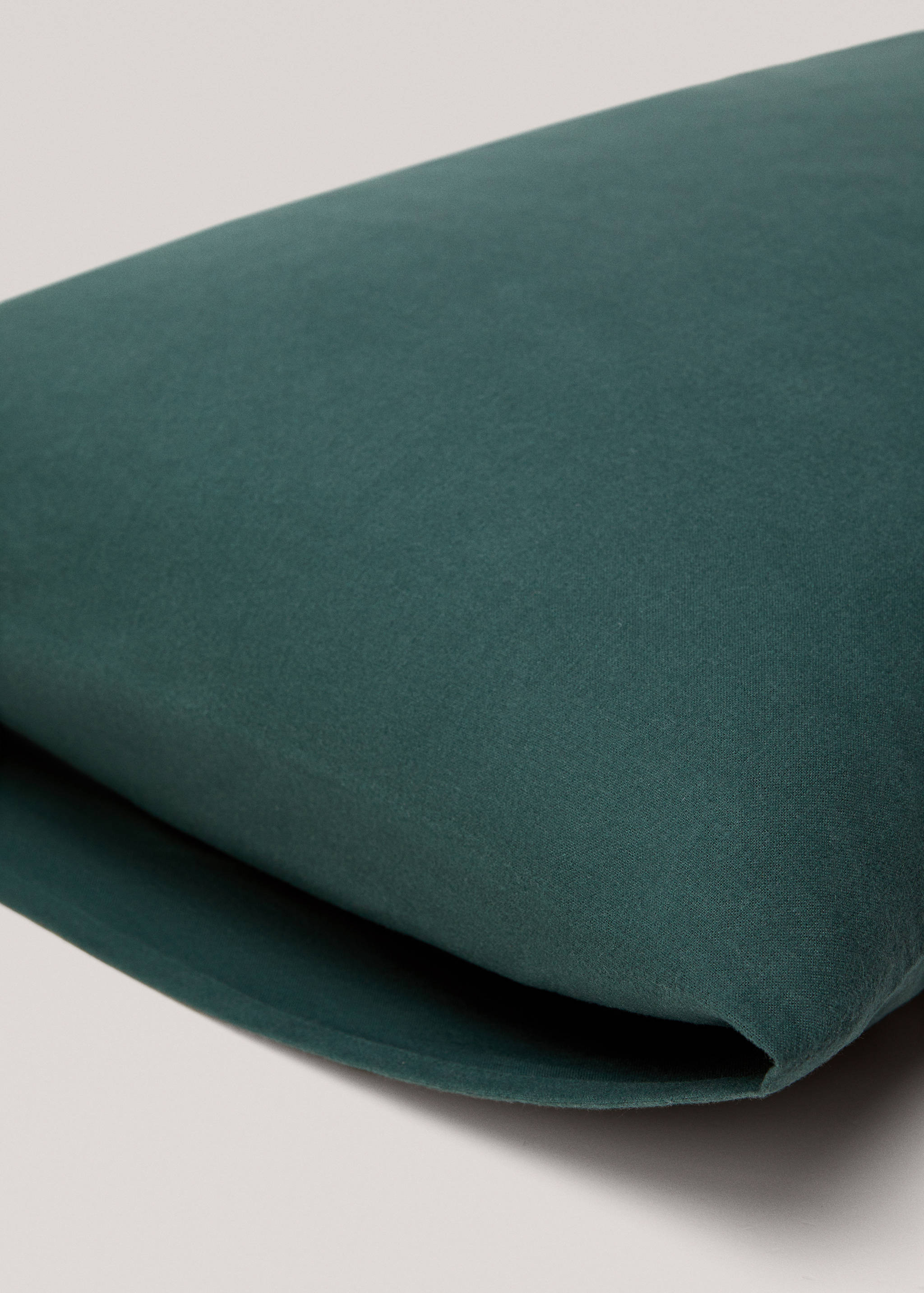 Plain flannel pillow case 60x60cm (Pack of 2) - Details of the article 2