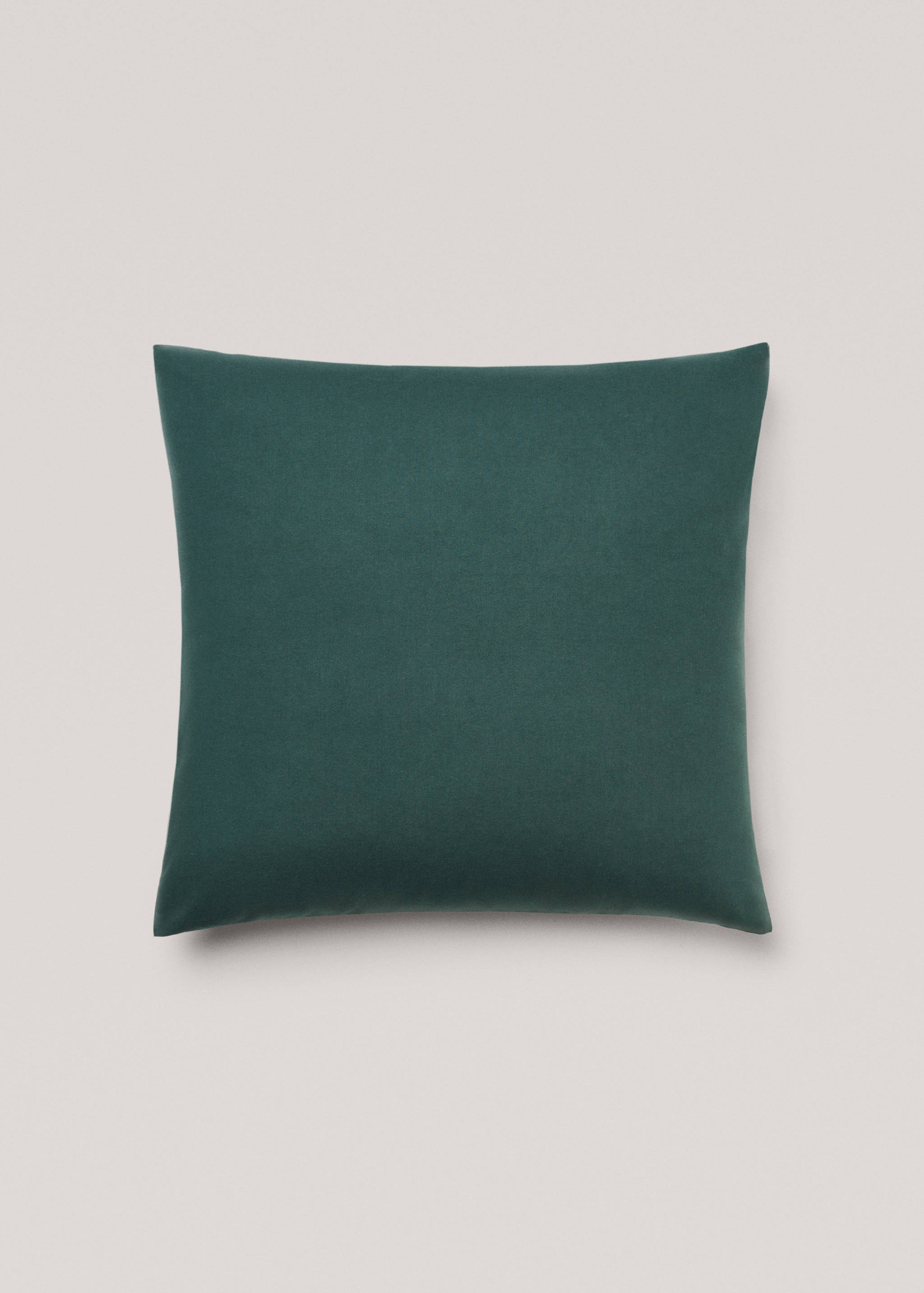Plain flannel pillow case 60x60cm (Pack of 2) - Article without model