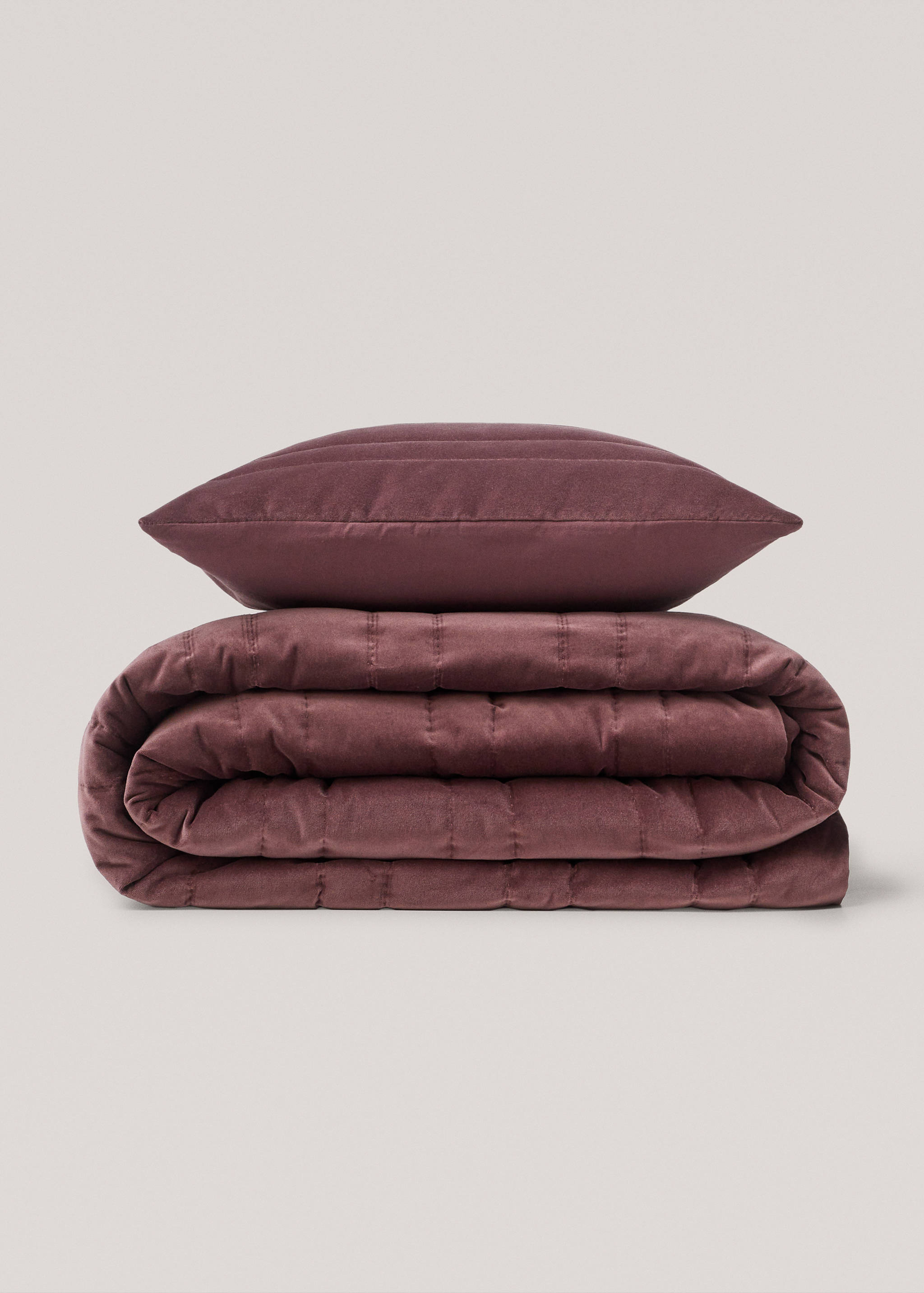 Velvet texture quilt - Details of the article 3