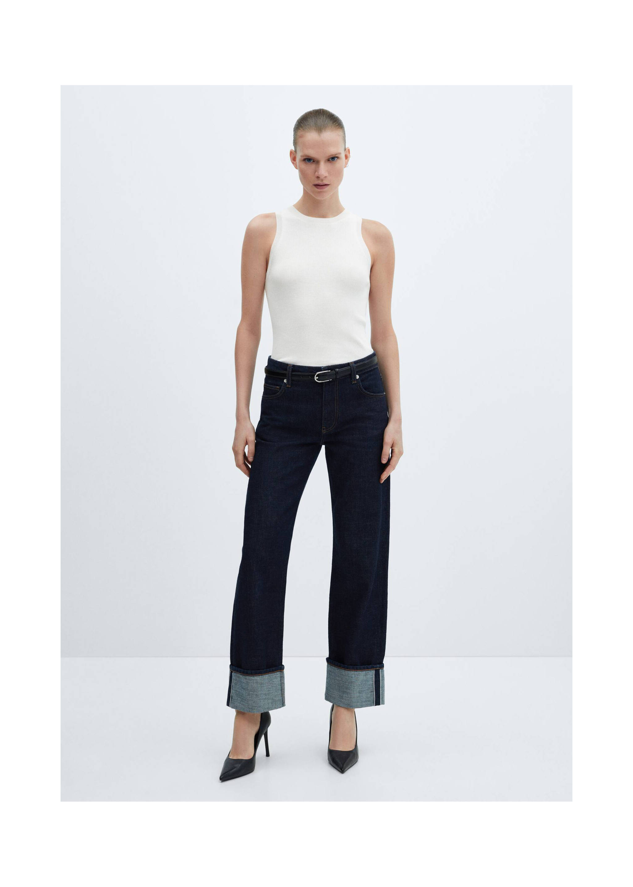 High-heeled shoes - General plane, Black. Ref: 67000257-00.