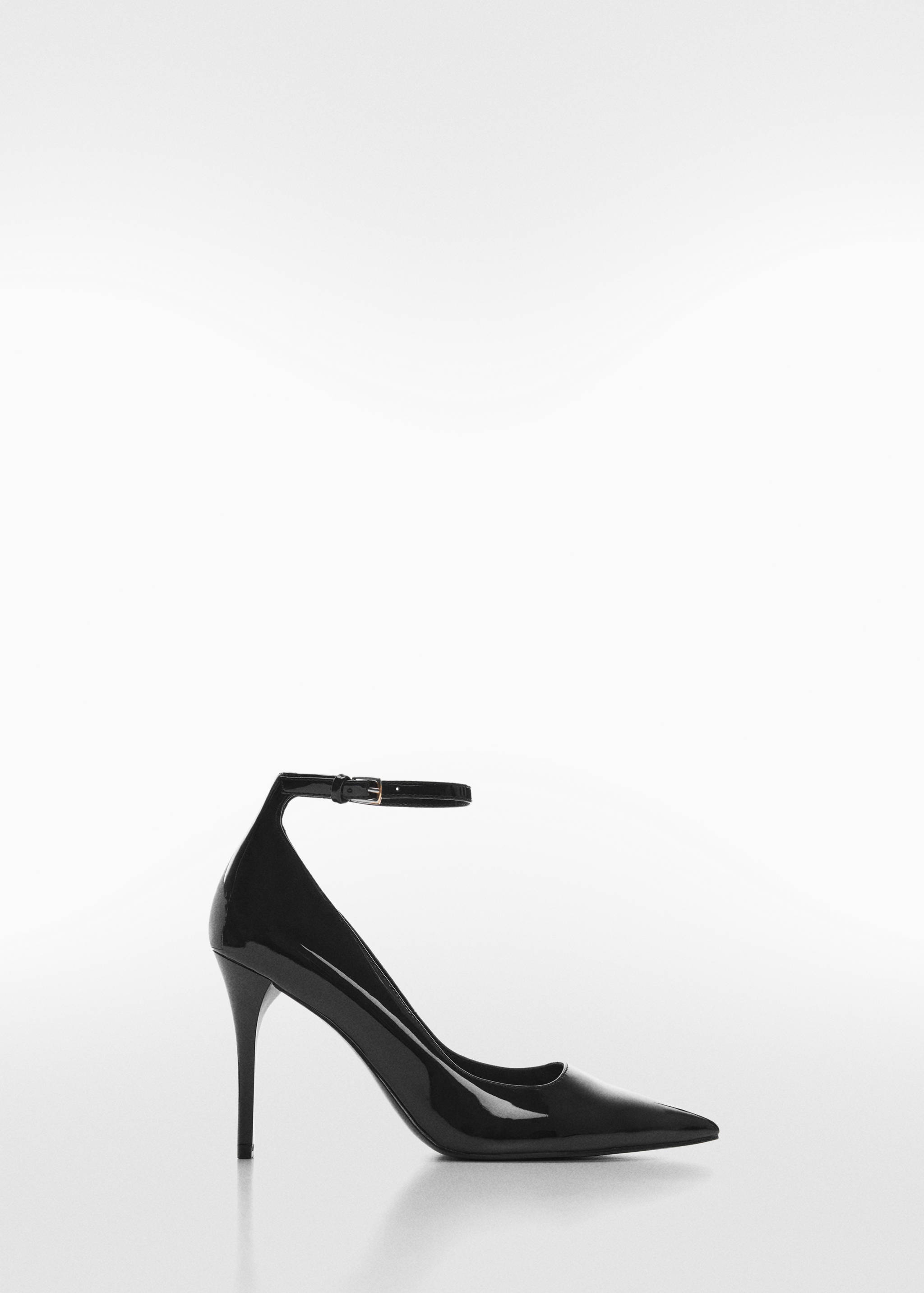Patent-effect stiletto-heel shoes - Article without model