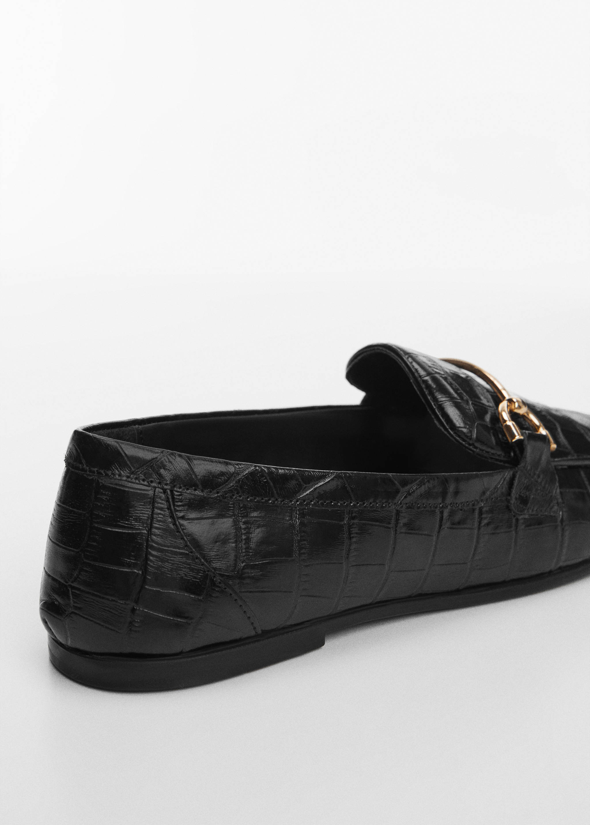 Leather loafers with metallic detail - Details of the article 1