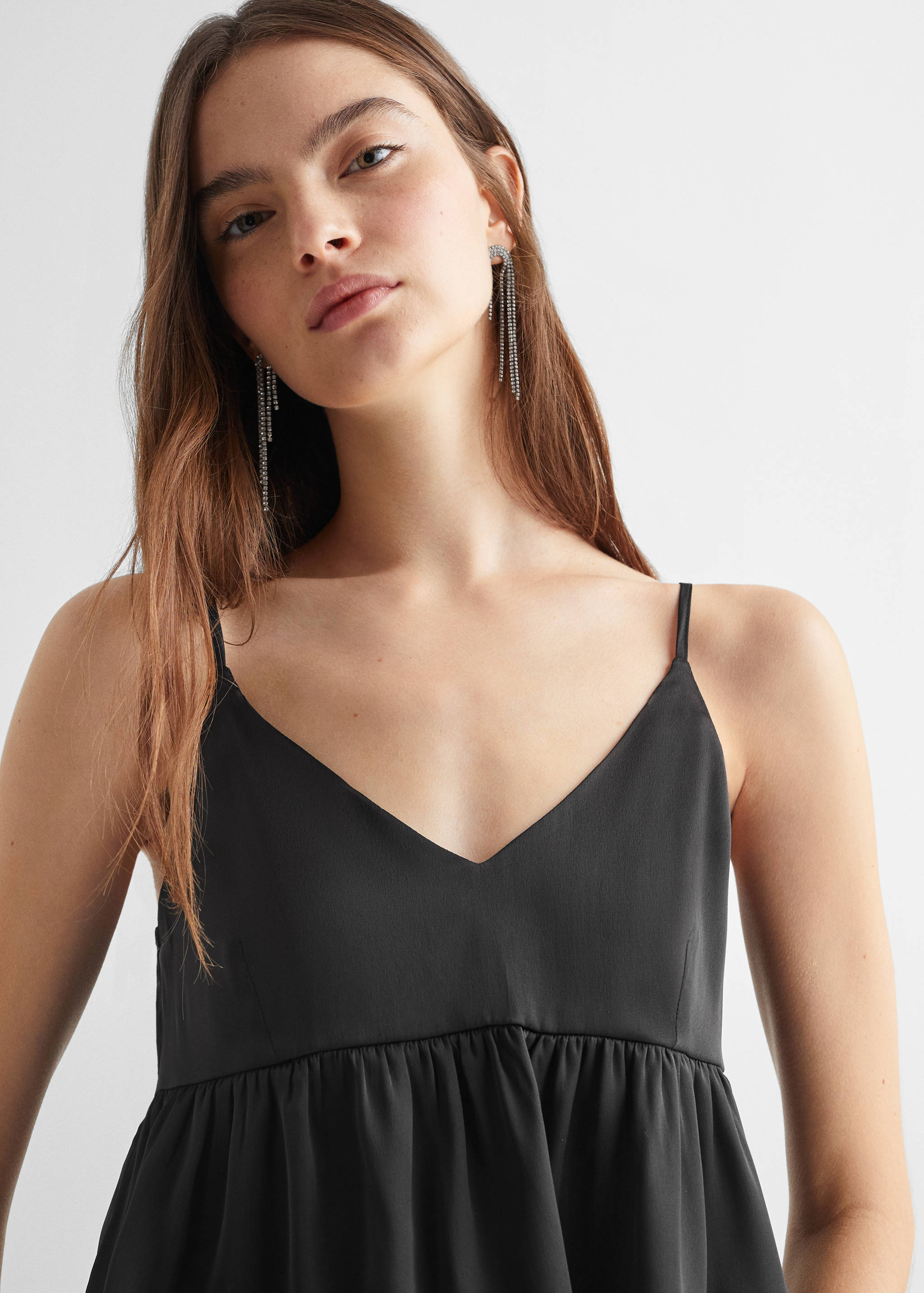 Top satiné à volants - Détail de l'article 1