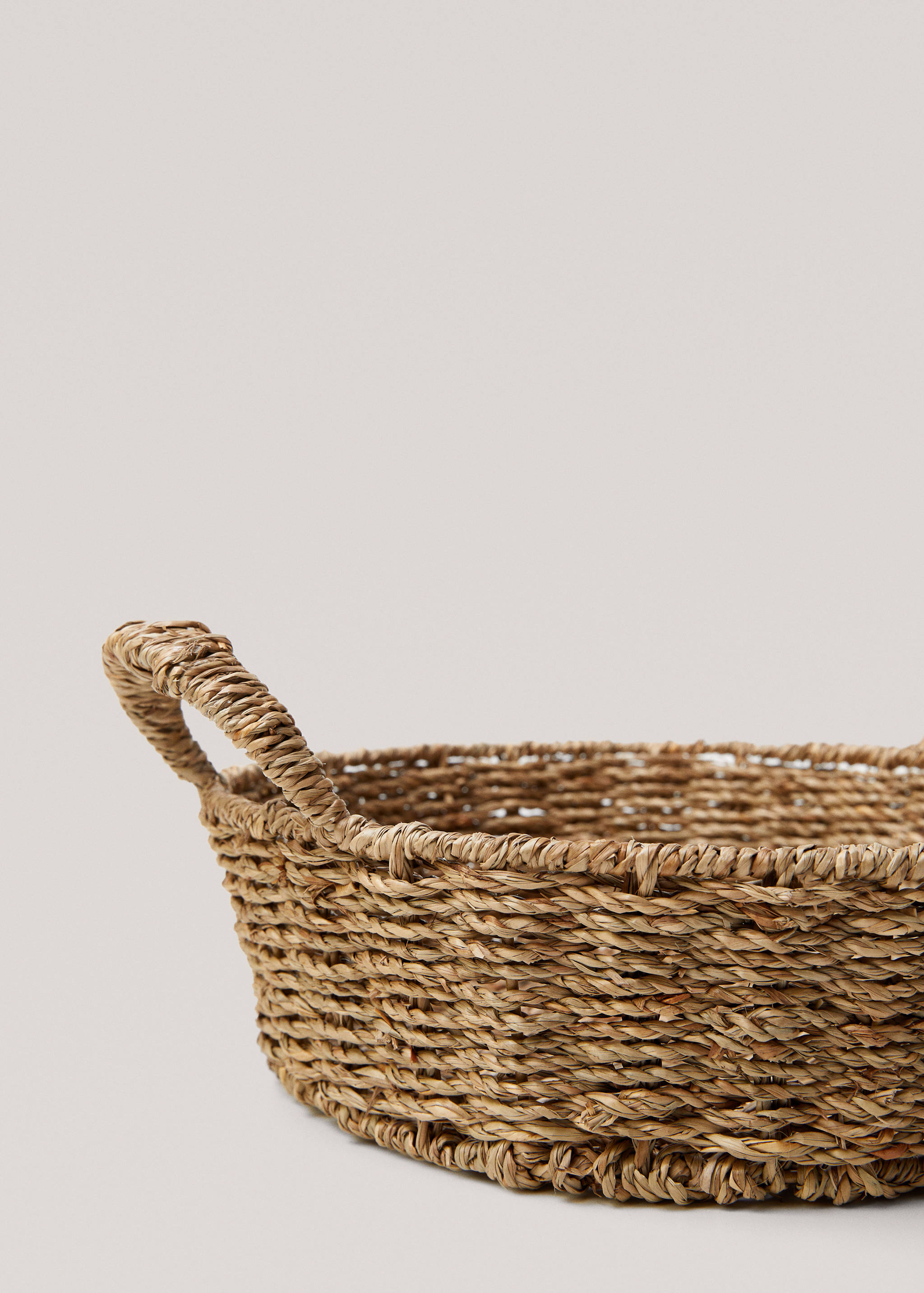 Medium round basket with handle - Details of the article 1