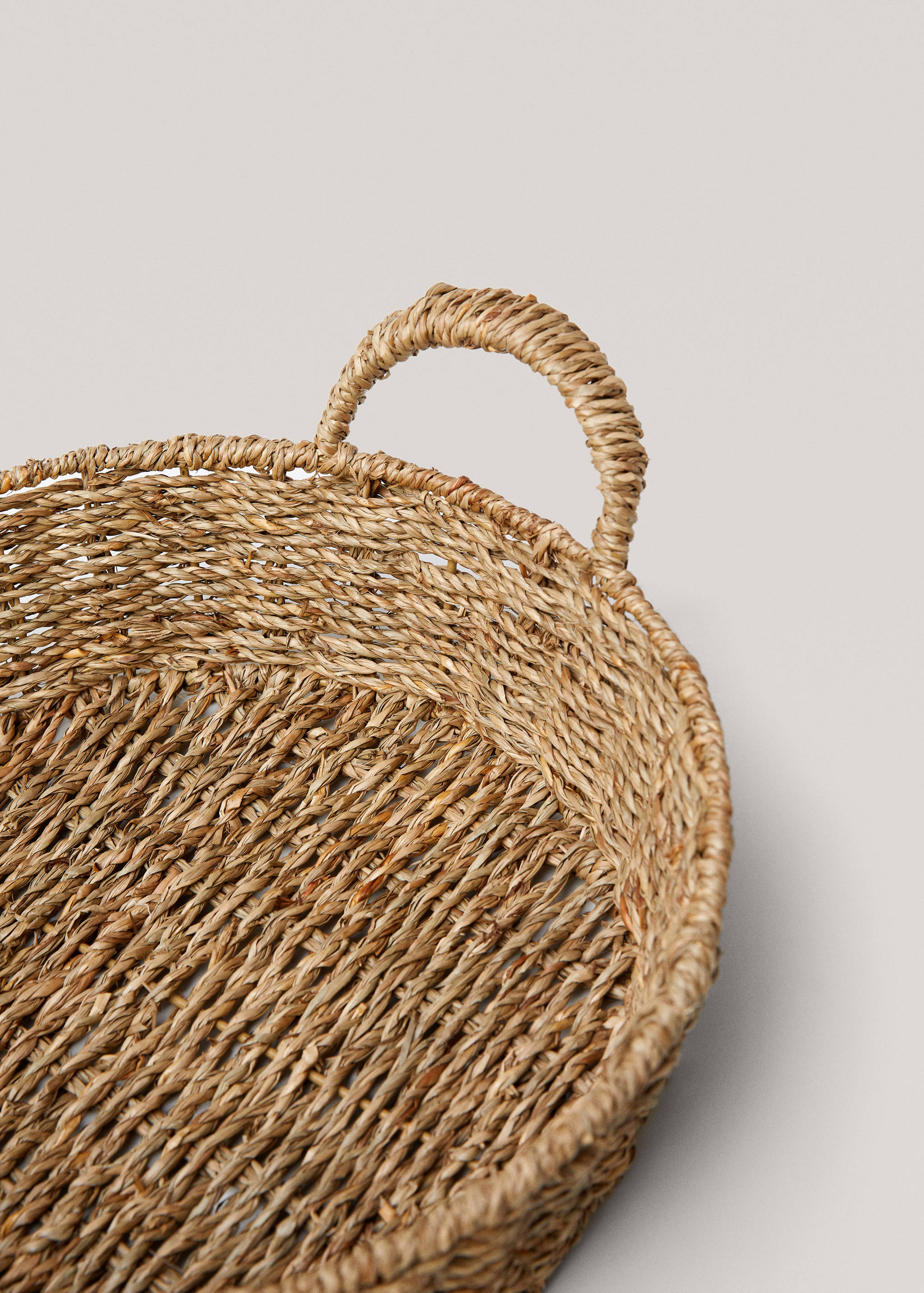 Medium round basket with handle - Details of the article 2
