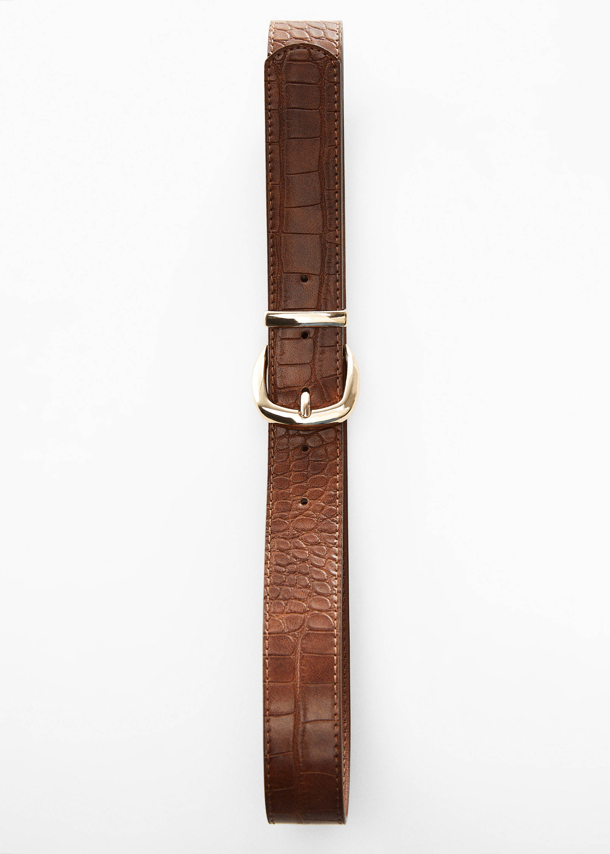 Gürtel mit Animal-Print-Effekt - Detail des Artikels 5