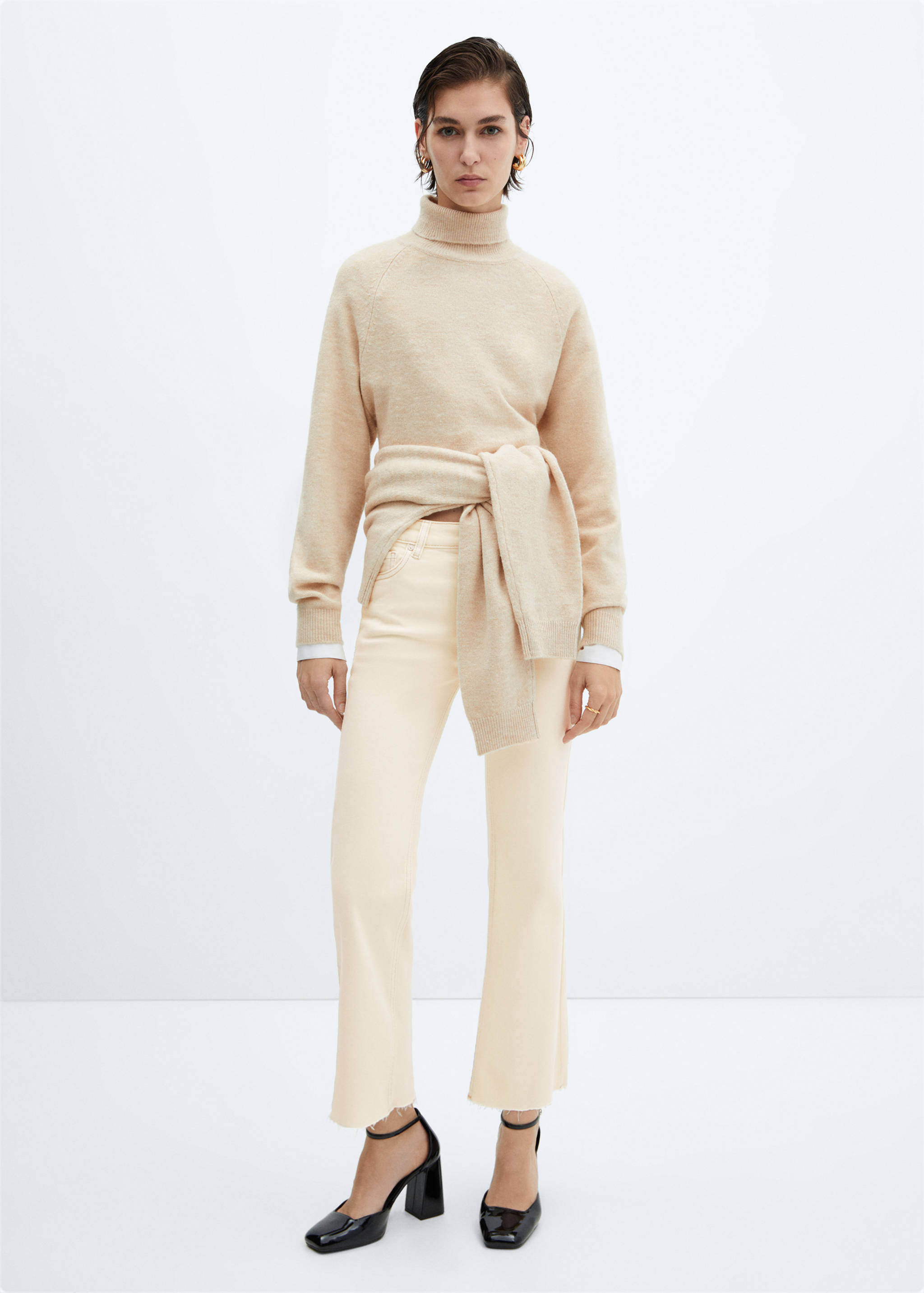 Flared-Crop-Jeans Sienna - Allgemeine Ansicht