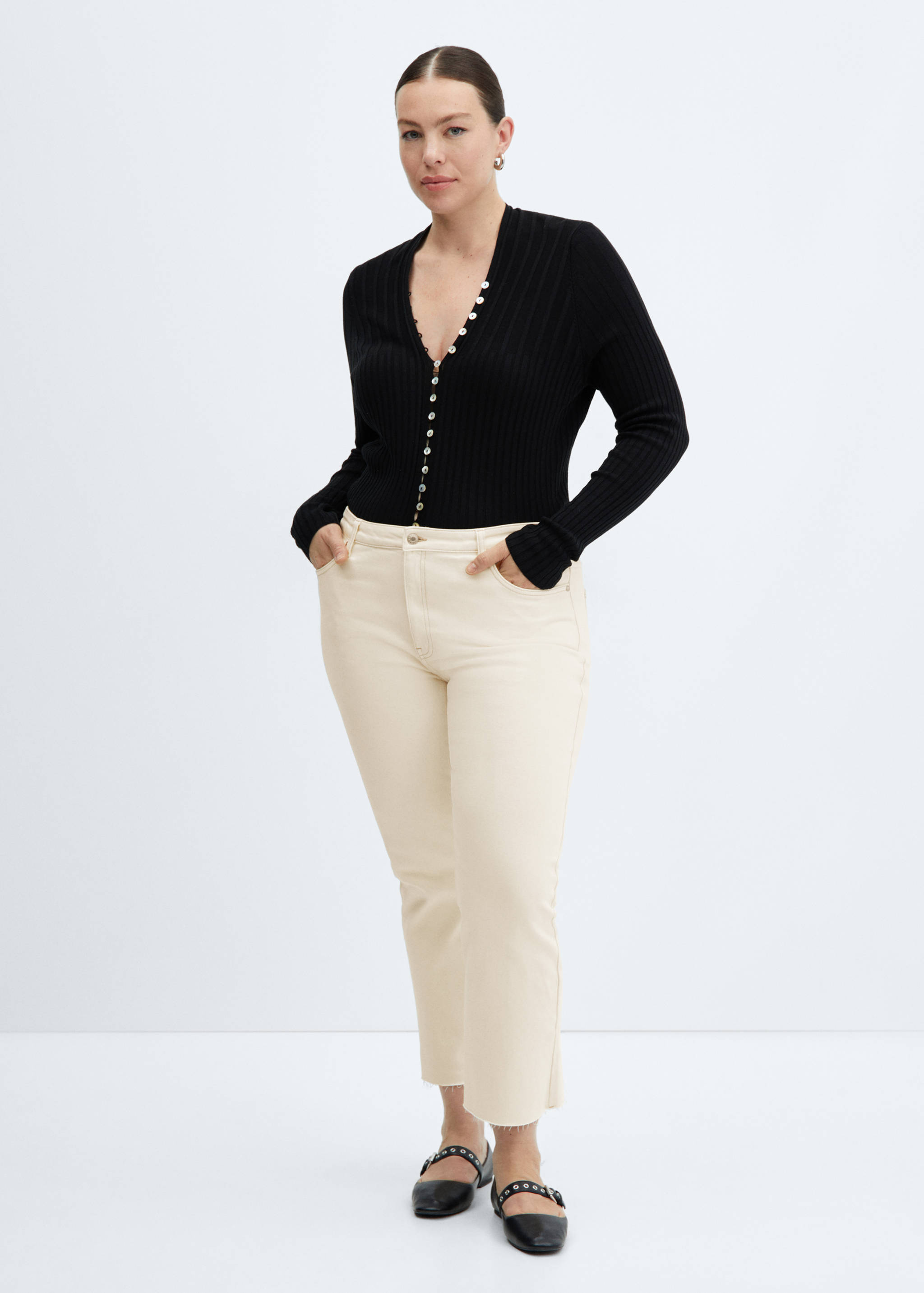 Flared-Crop-Jeans Sienna - Detail des Artikels 3