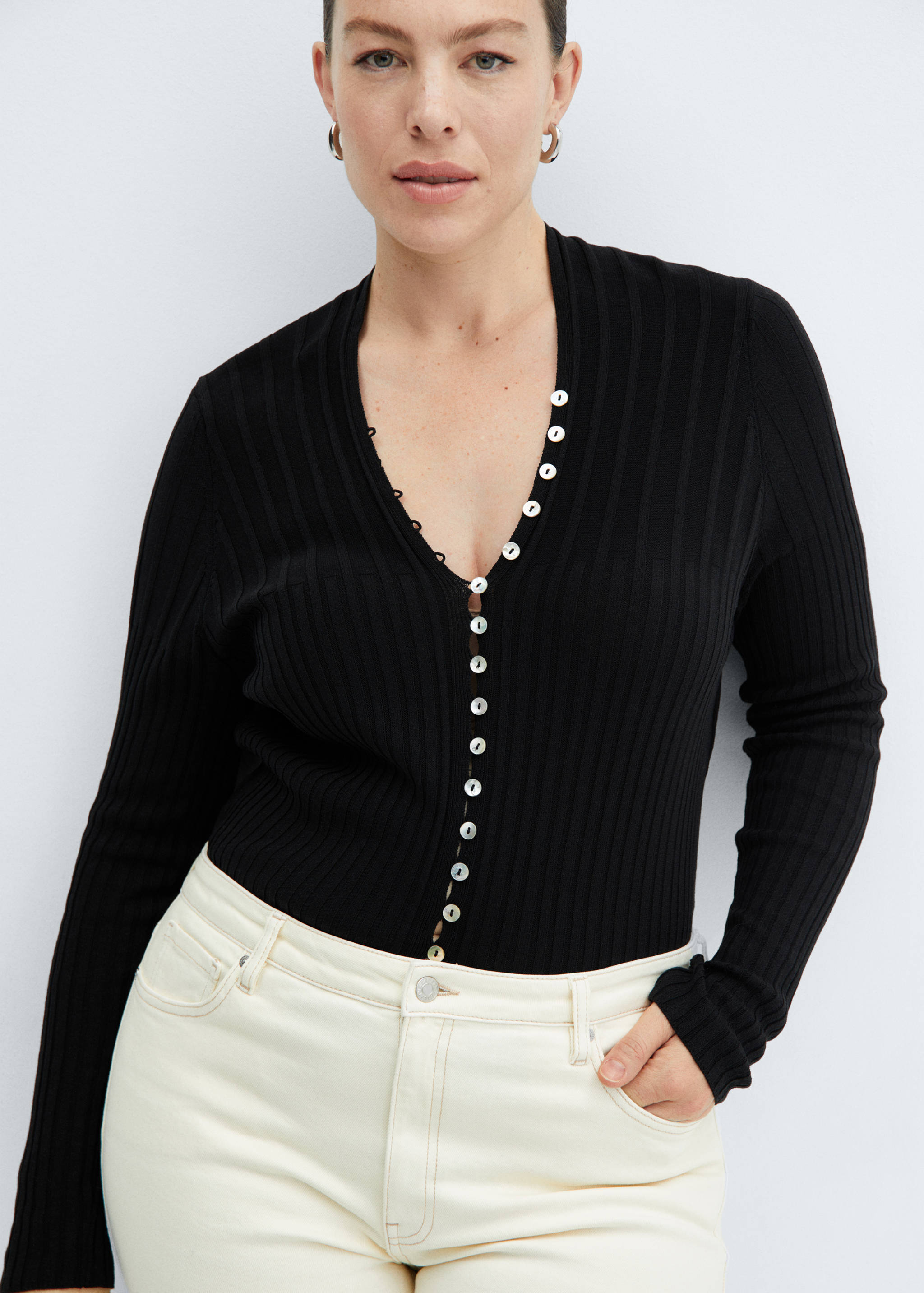 Flared-Crop-Jeans Sienna - Detail des Artikels 4