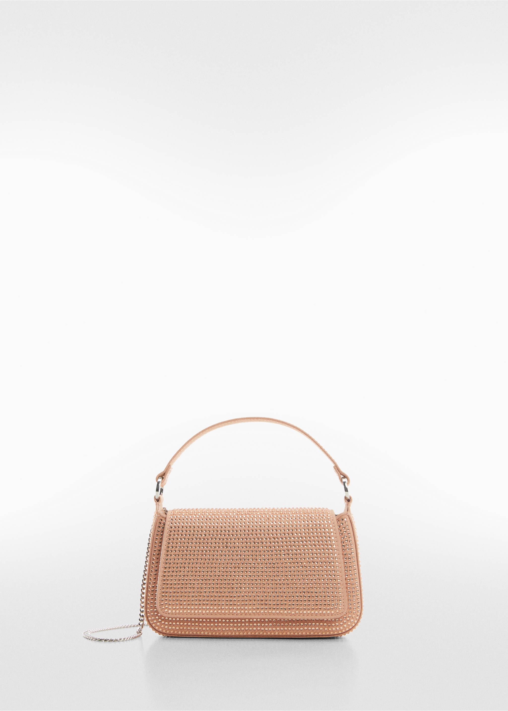 Minisac strass chaîne - Article sans modèle, Rose clair. Ref: 67000353-00.