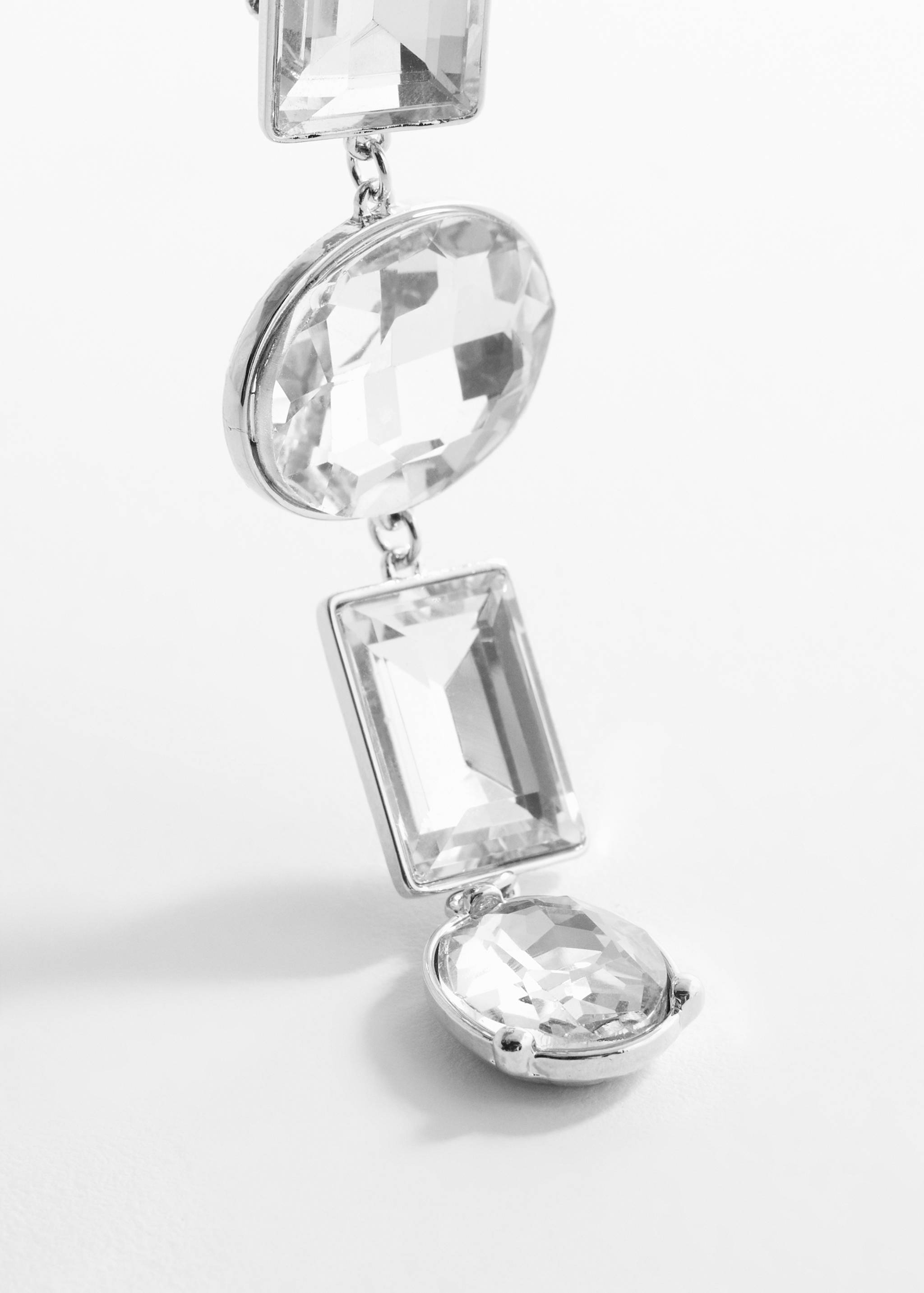 Pendant crystals earrings - Details of the article 1