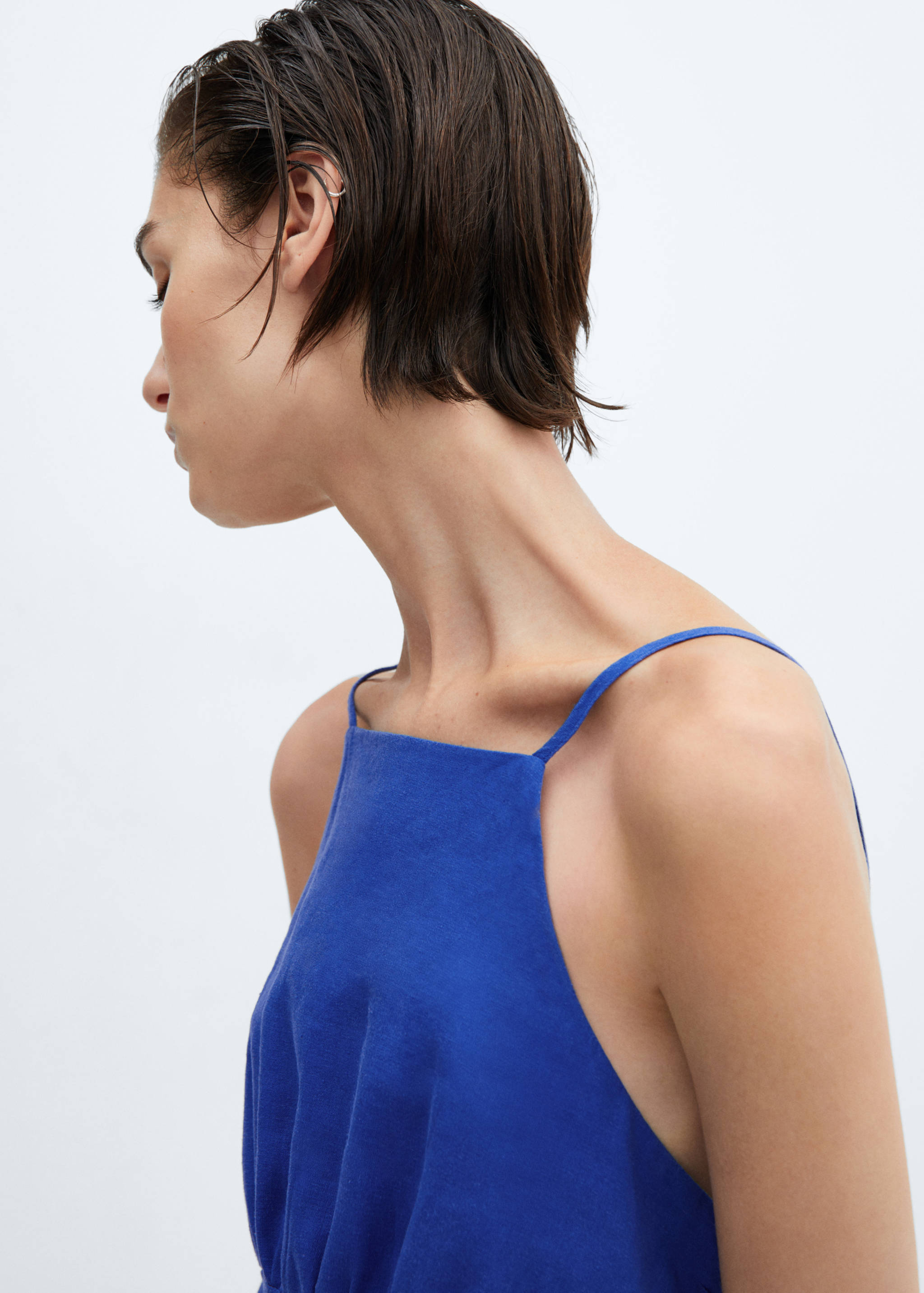 Vestido lino tirantes - Detalle del artículo 1