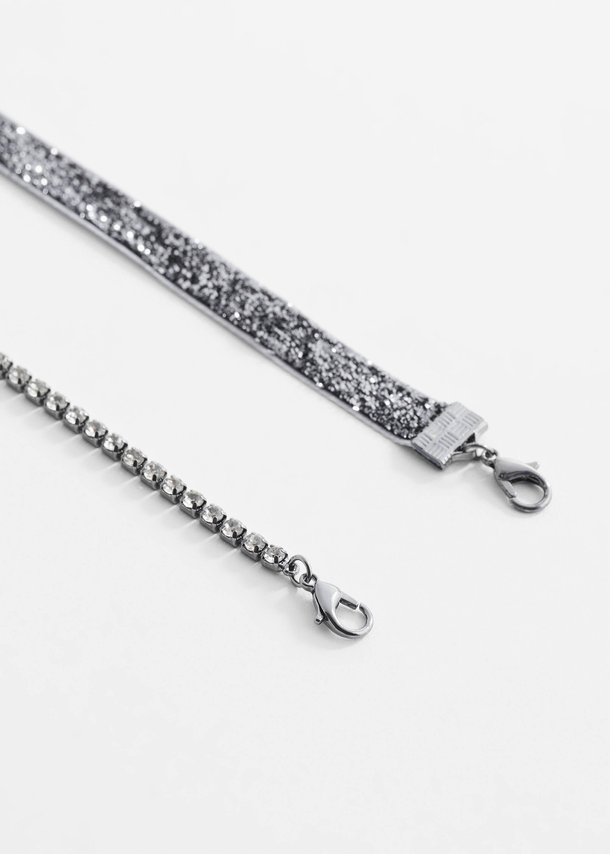 2 chokers pack - Medium plane