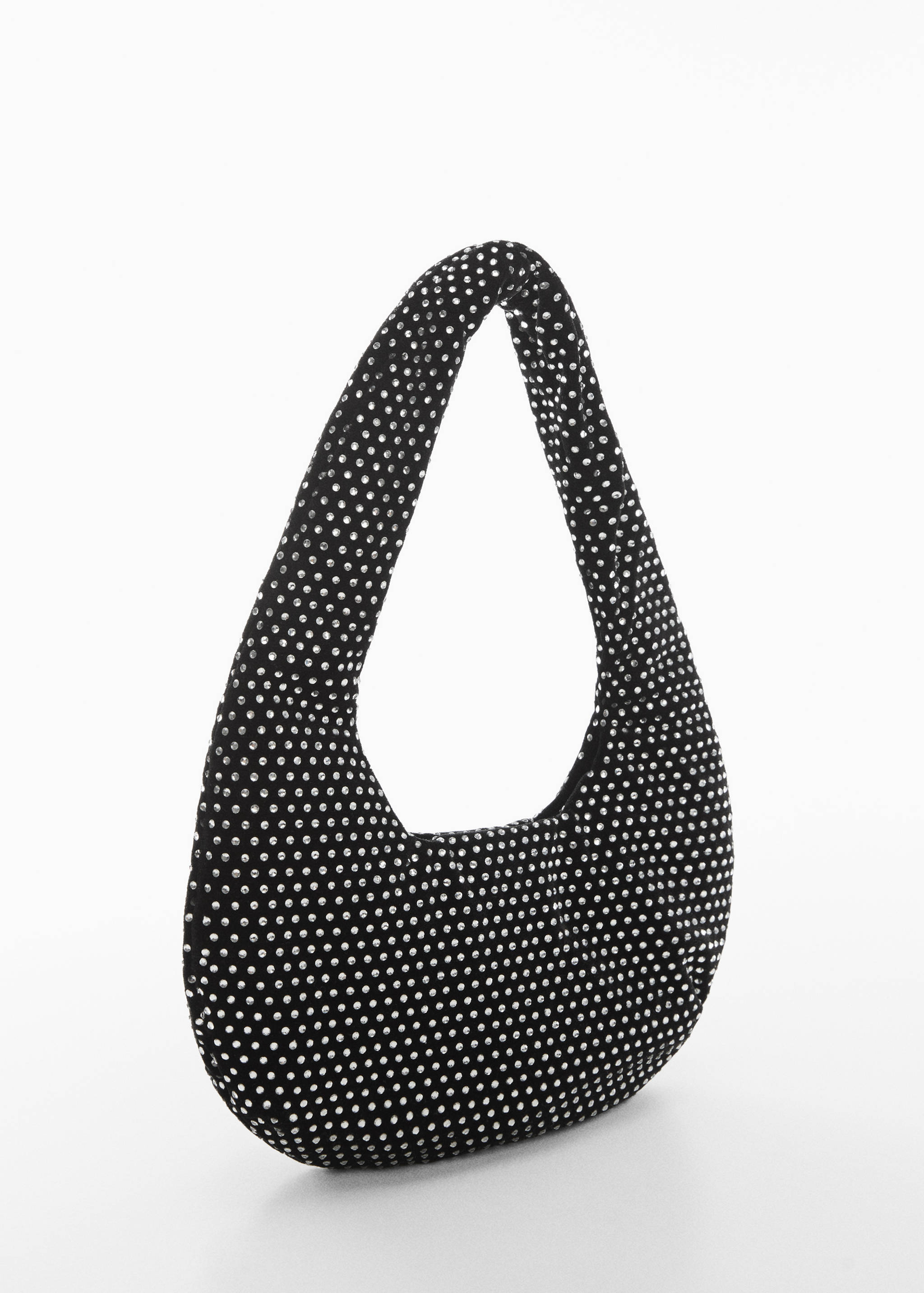 Carteira de veludo e strass - Plano médio