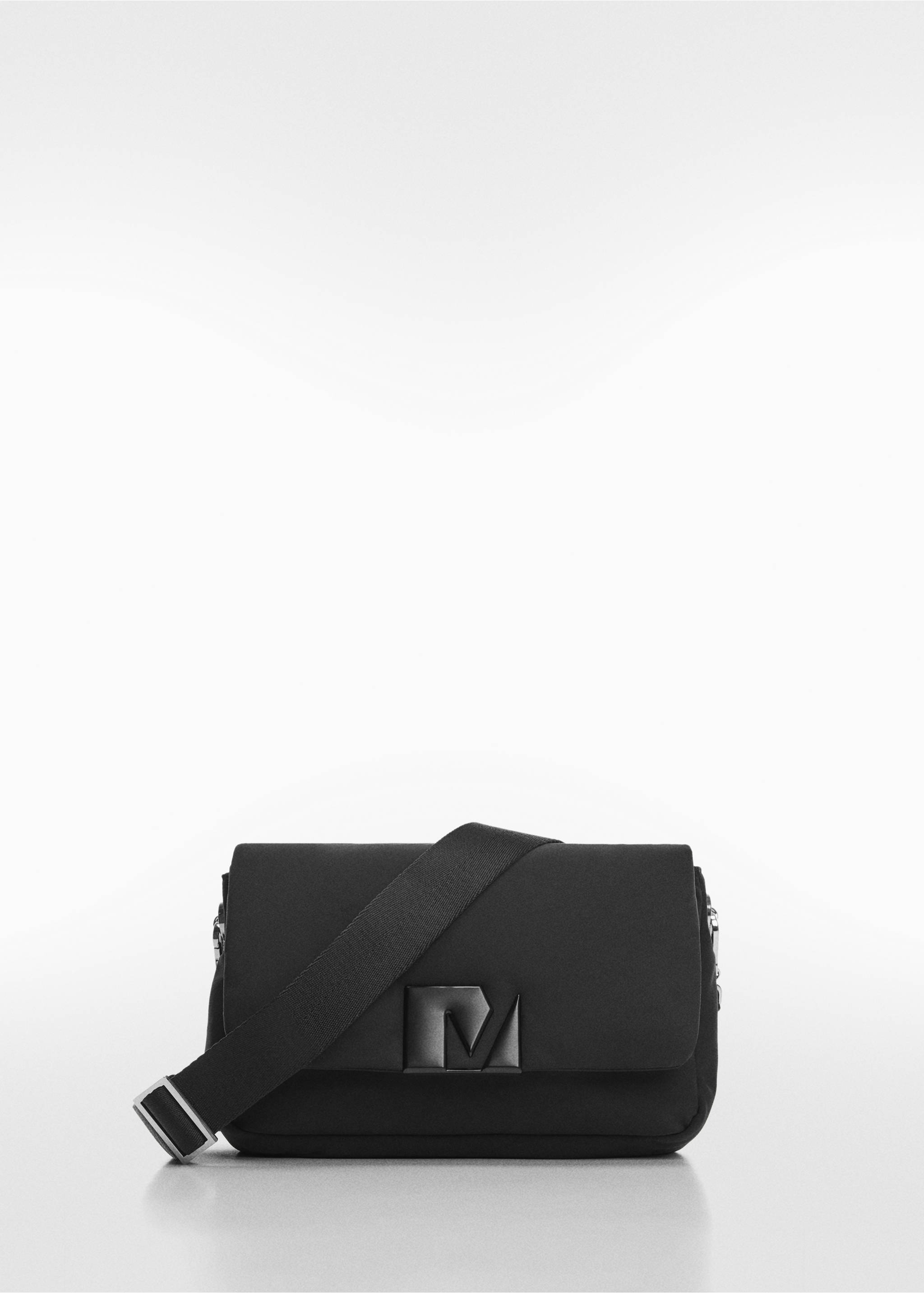 Quilted crossbody bag - Article without model, Black. Ref: 67000448-00.