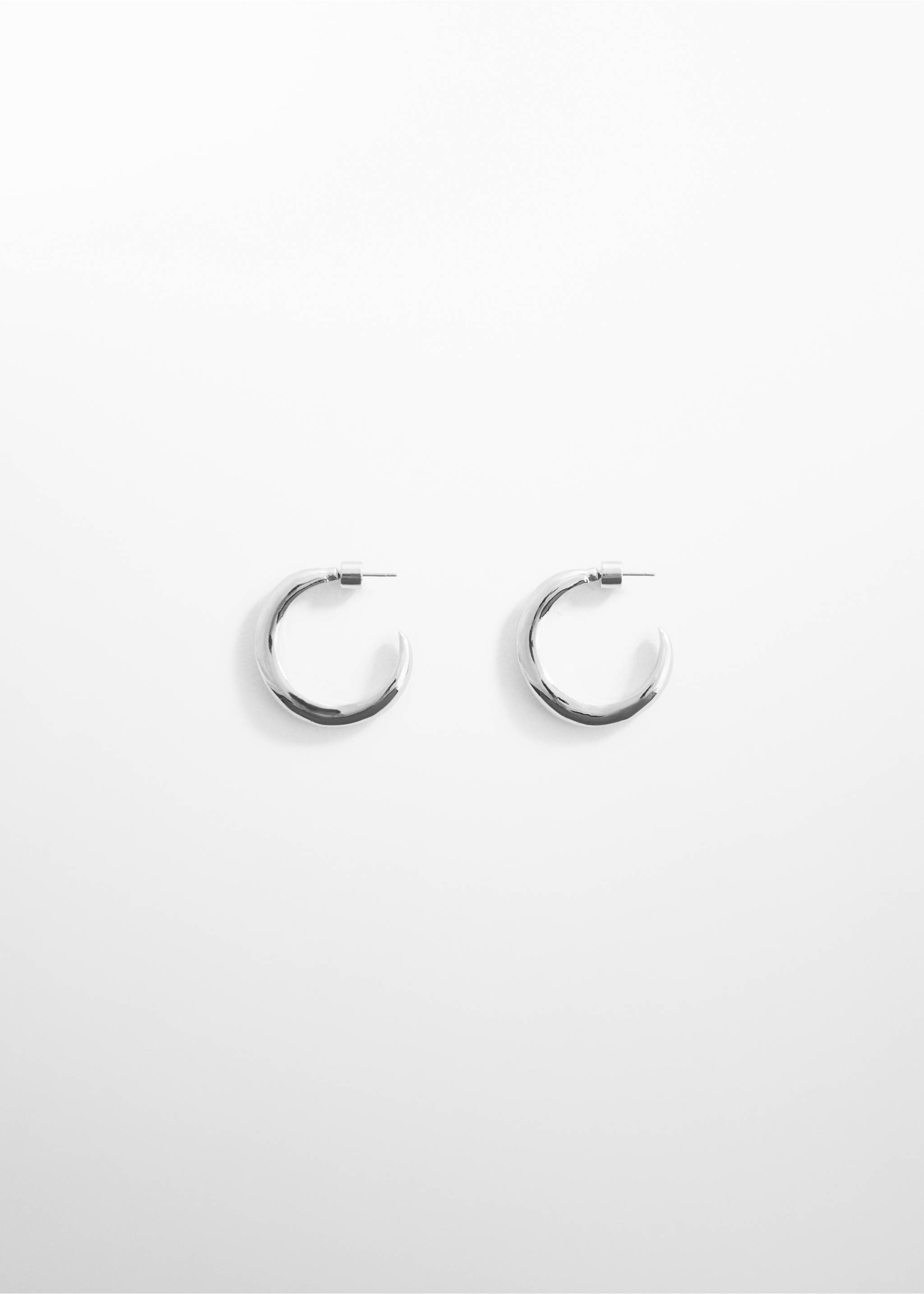 Créoles irrégulières - Article sans modèle, Argent. Ref: 67000453-00.