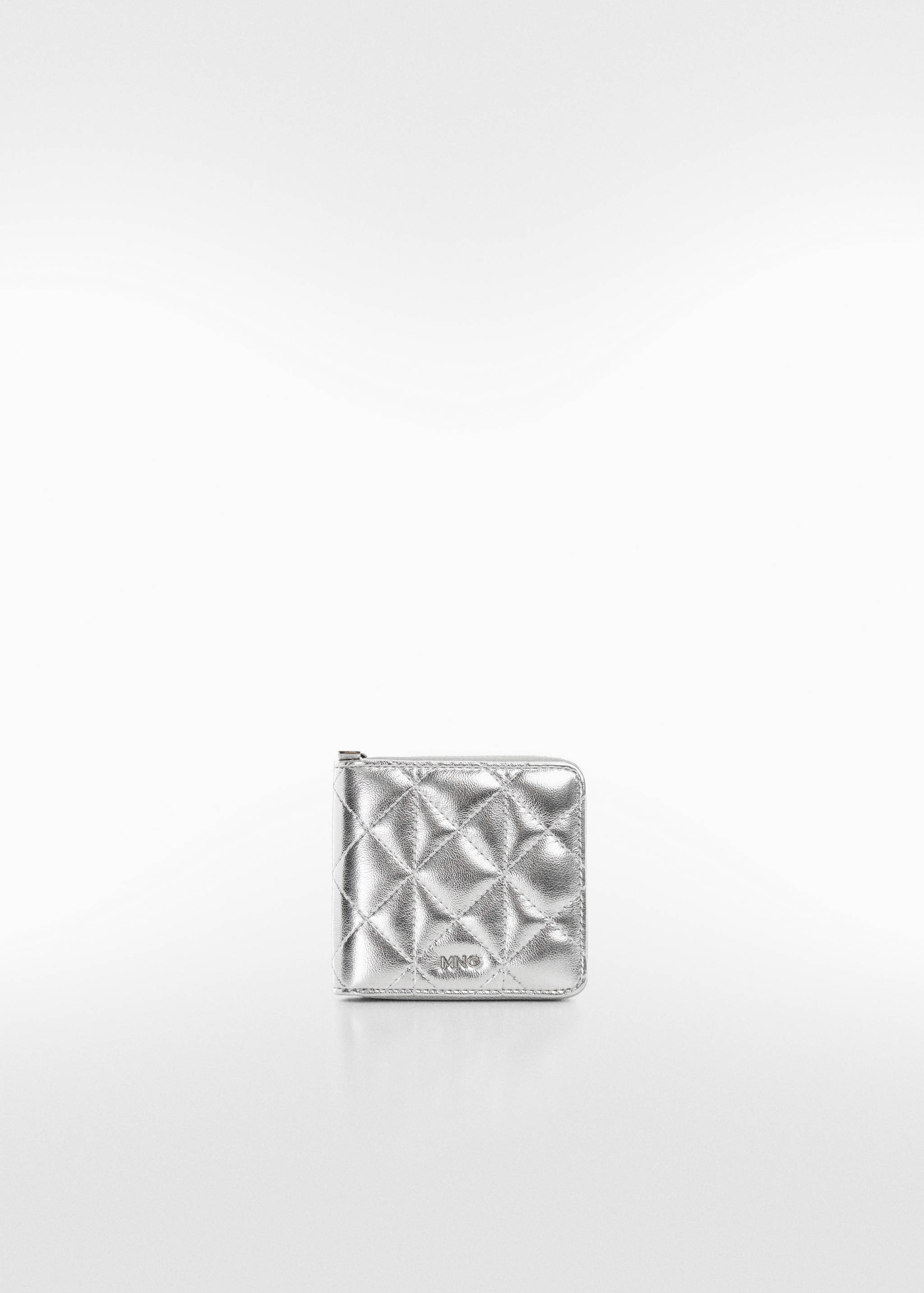 Portefeuille matelassé logo - Article sans modèle