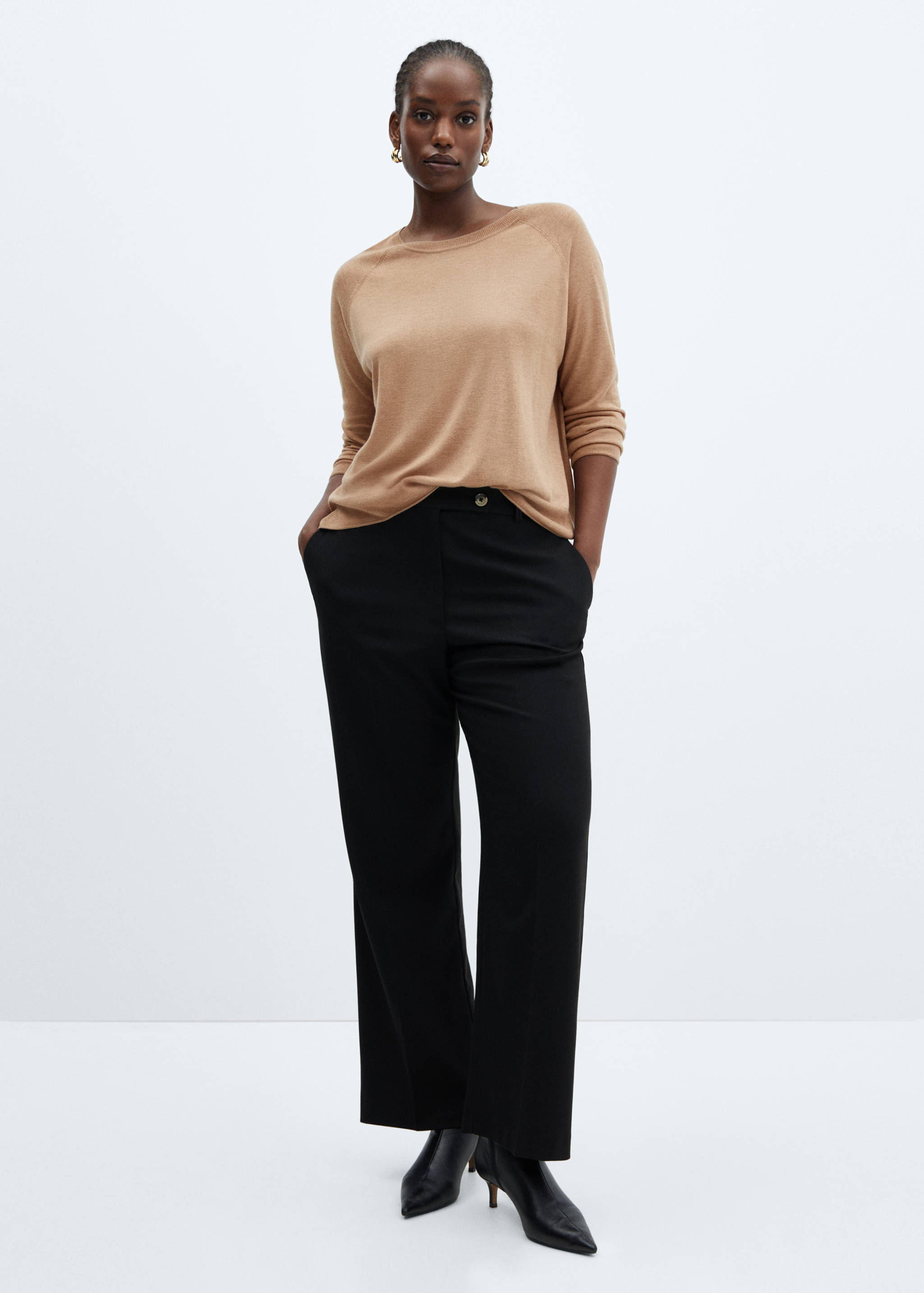 Pull-over maille fine col rond - Détail de l'article 3