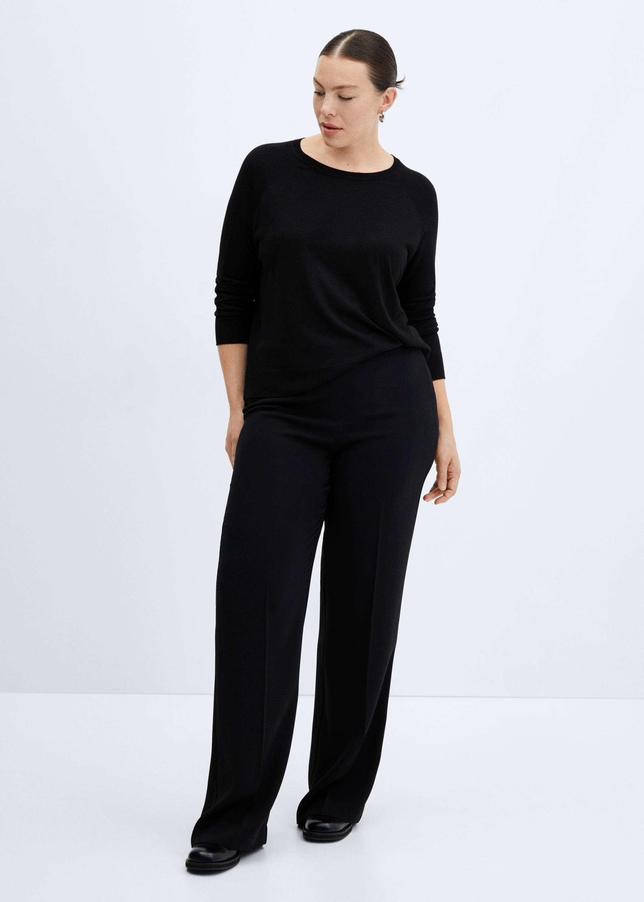 Pull-over maille fine col rond - Détail de l'article 3